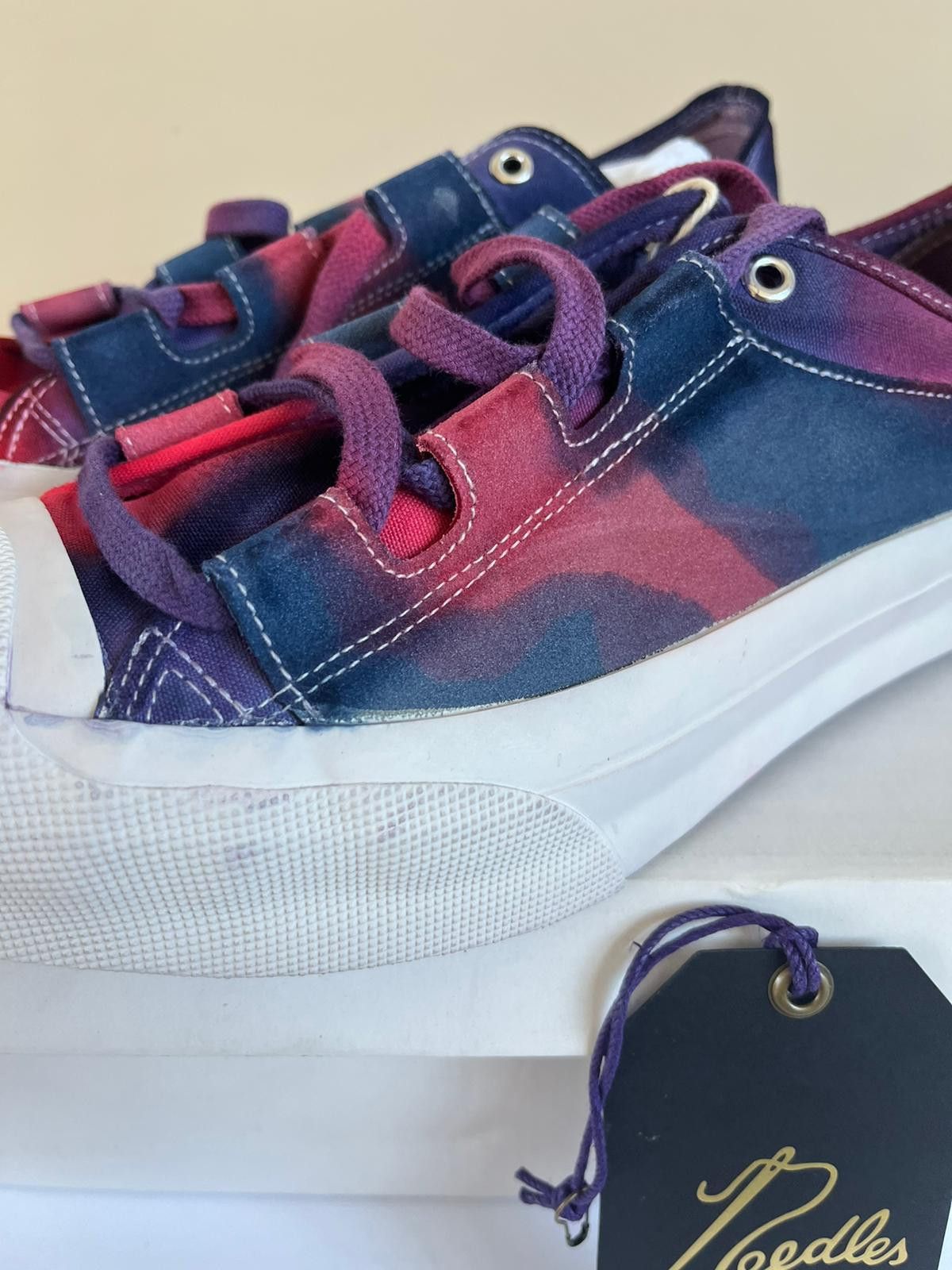 Needles Asymmetric Ghillie Sneaker in Uneven Dye / Multicolor Size US 10 / EU 43 - 9 Thumbnail