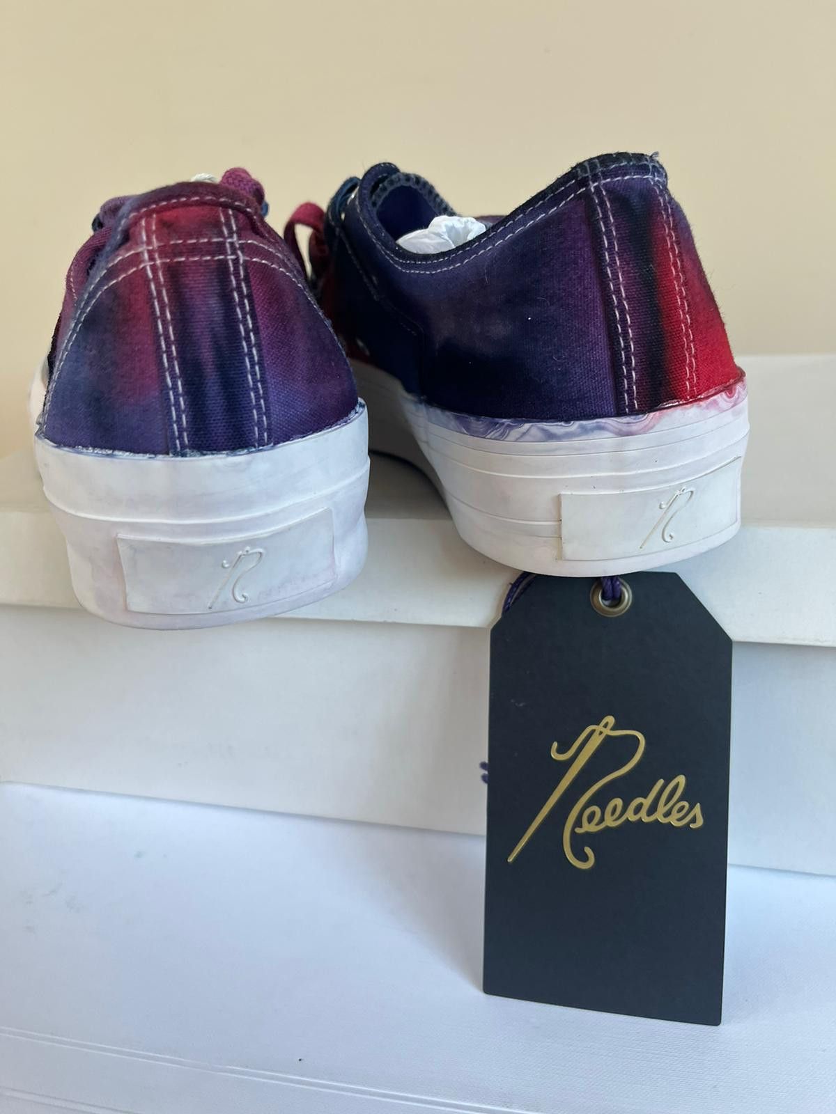 Needles Asymmetric Ghillie Sneaker in Uneven Dye / Multicolor Size US 10 / EU 43 - 10 Thumbnail