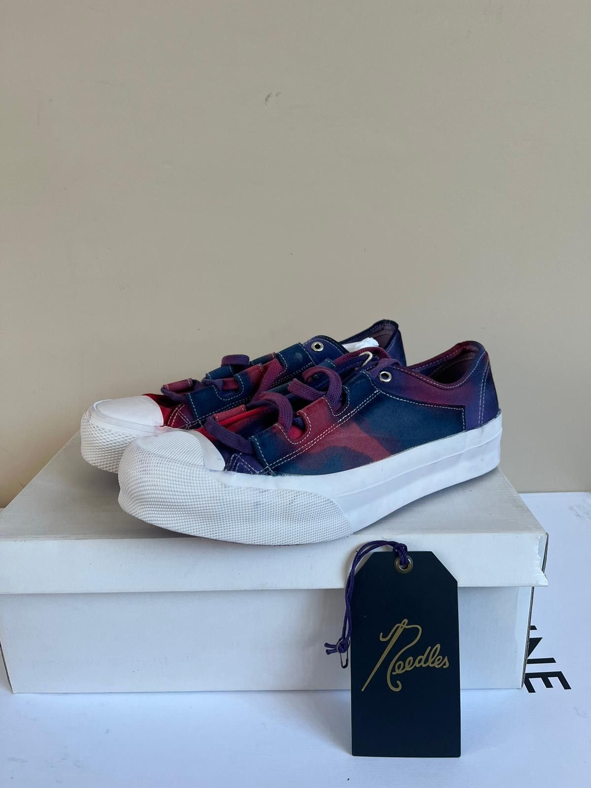 Needles Asymmetric Ghillie Sneaker in Uneven Dye / Multicolor Size US 10 / EU 43 - 4 Thumbnail