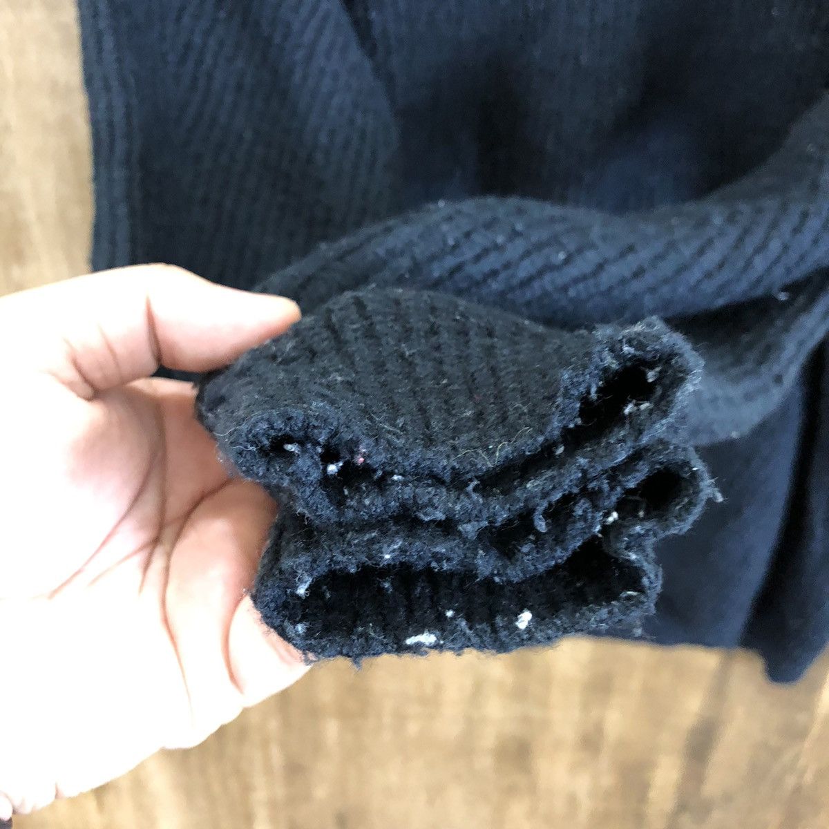 LOWRYS FARM Lowrsy Farm Black Knitwear #122 Size US M / EU 48-50 / 2 - 4 Thumbnail