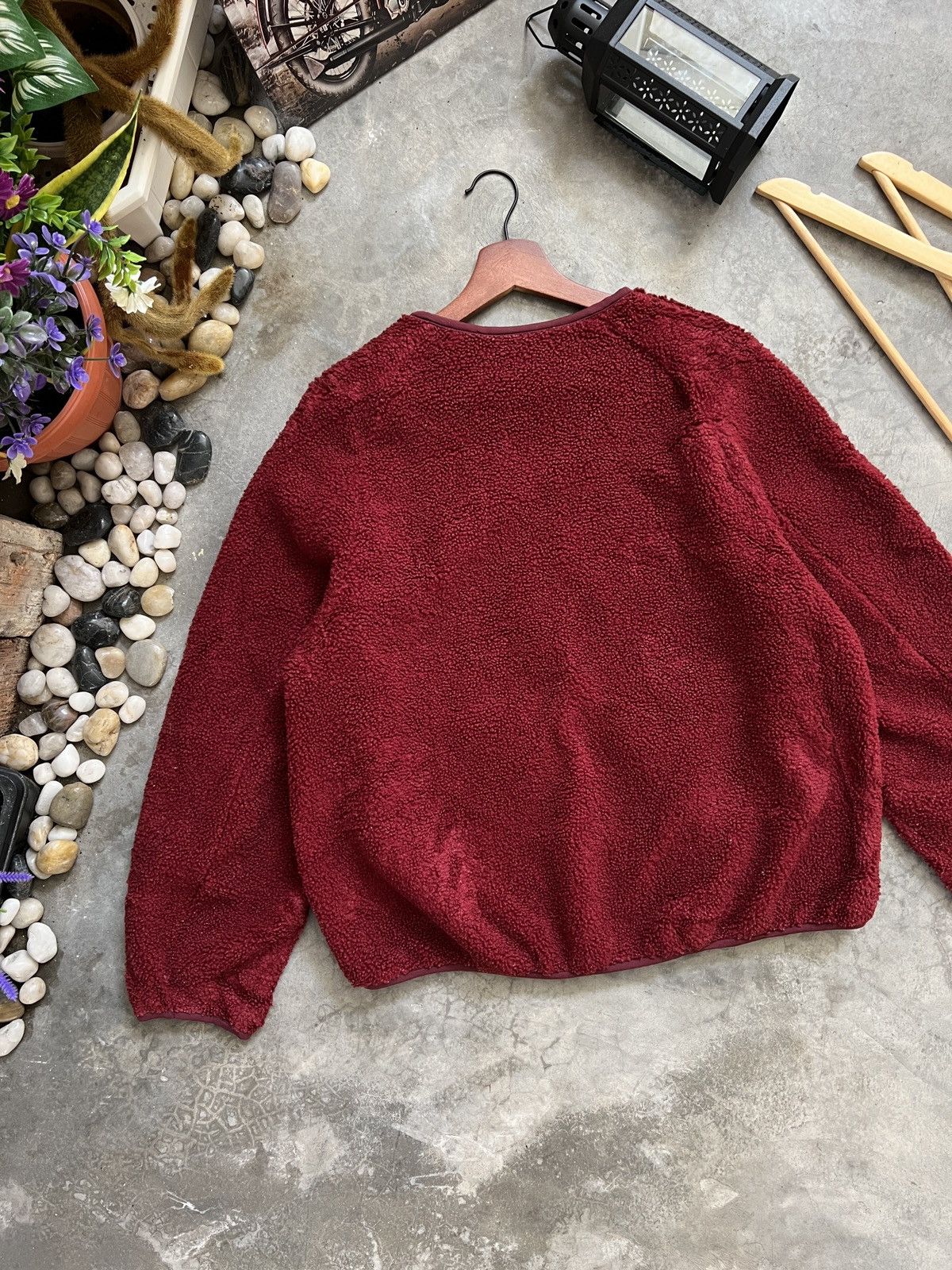 Uniqlo Vintage 🖤 Uniqlo Deep Pile Sherpa Zipper Up Cardigan Jacket Size US L / EU 52-54 / 3 - 7 Thumbnail