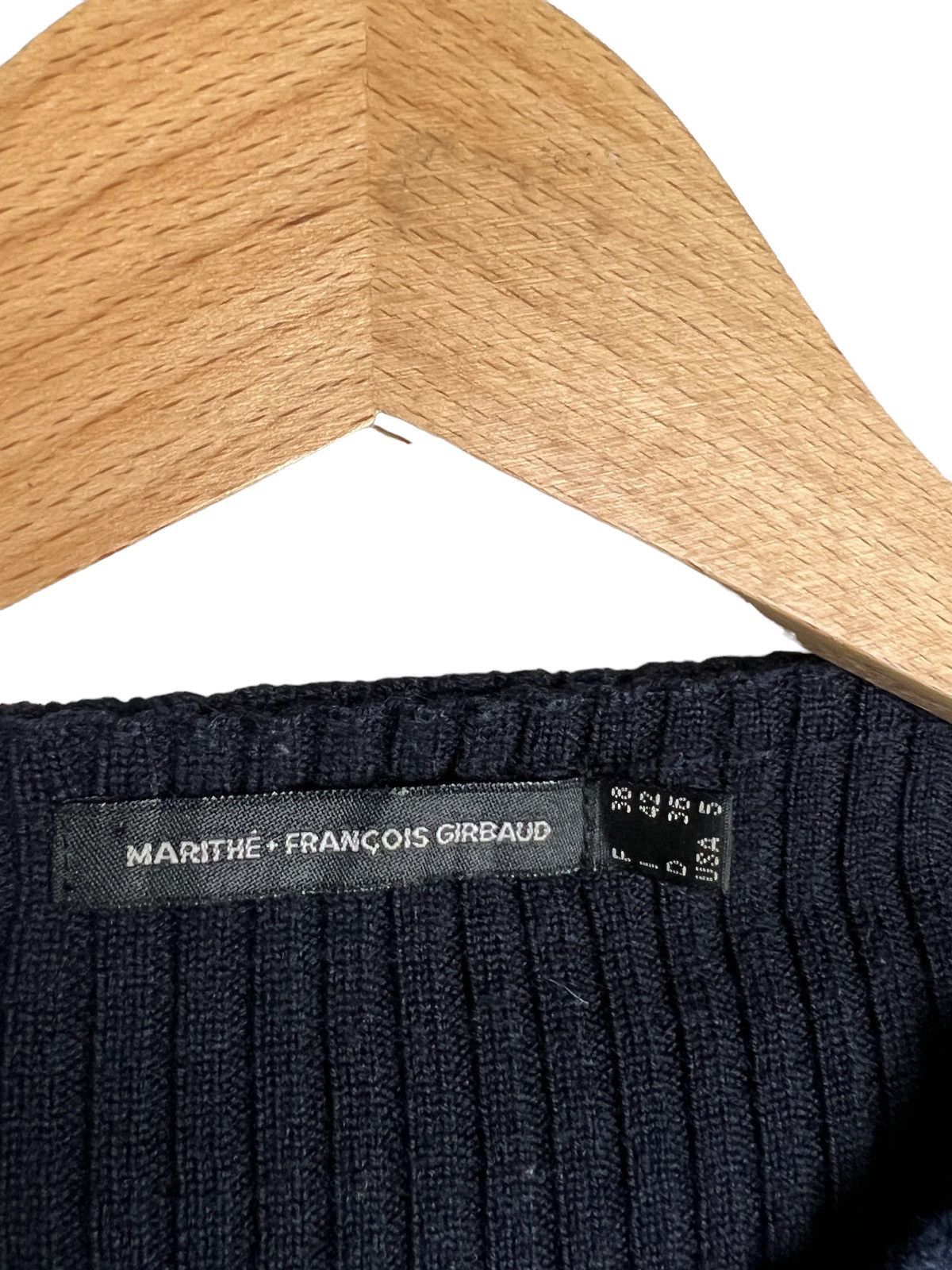 Marithe + Francois Girbaud Archive MFG Rebuild Asymmetrical Knit Sweater Size M / US 6-8 / IT 42-44 - 9 Thumbnail