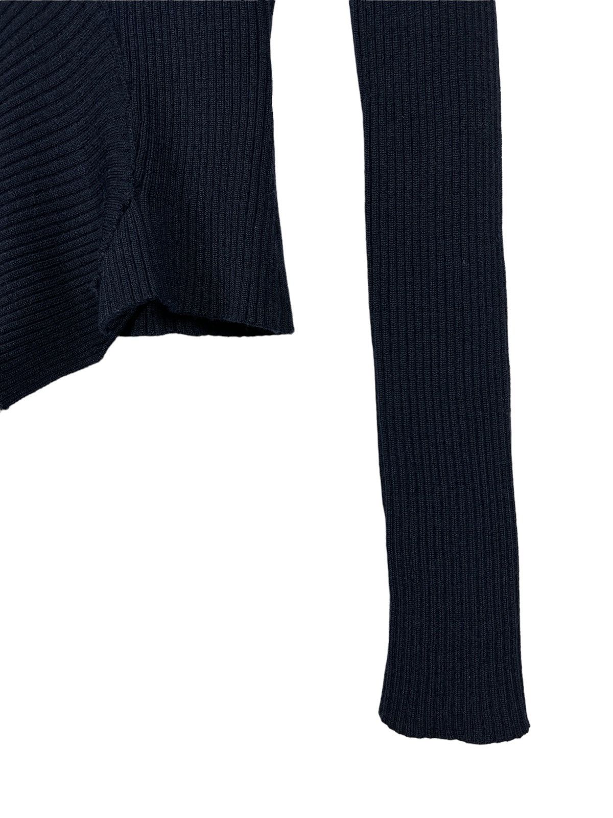 Marithe + Francois Girbaud Archive MFG Rebuild Asymmetrical Knit Sweater Size M / US 6-8 / IT 42-44 - 3 Thumbnail