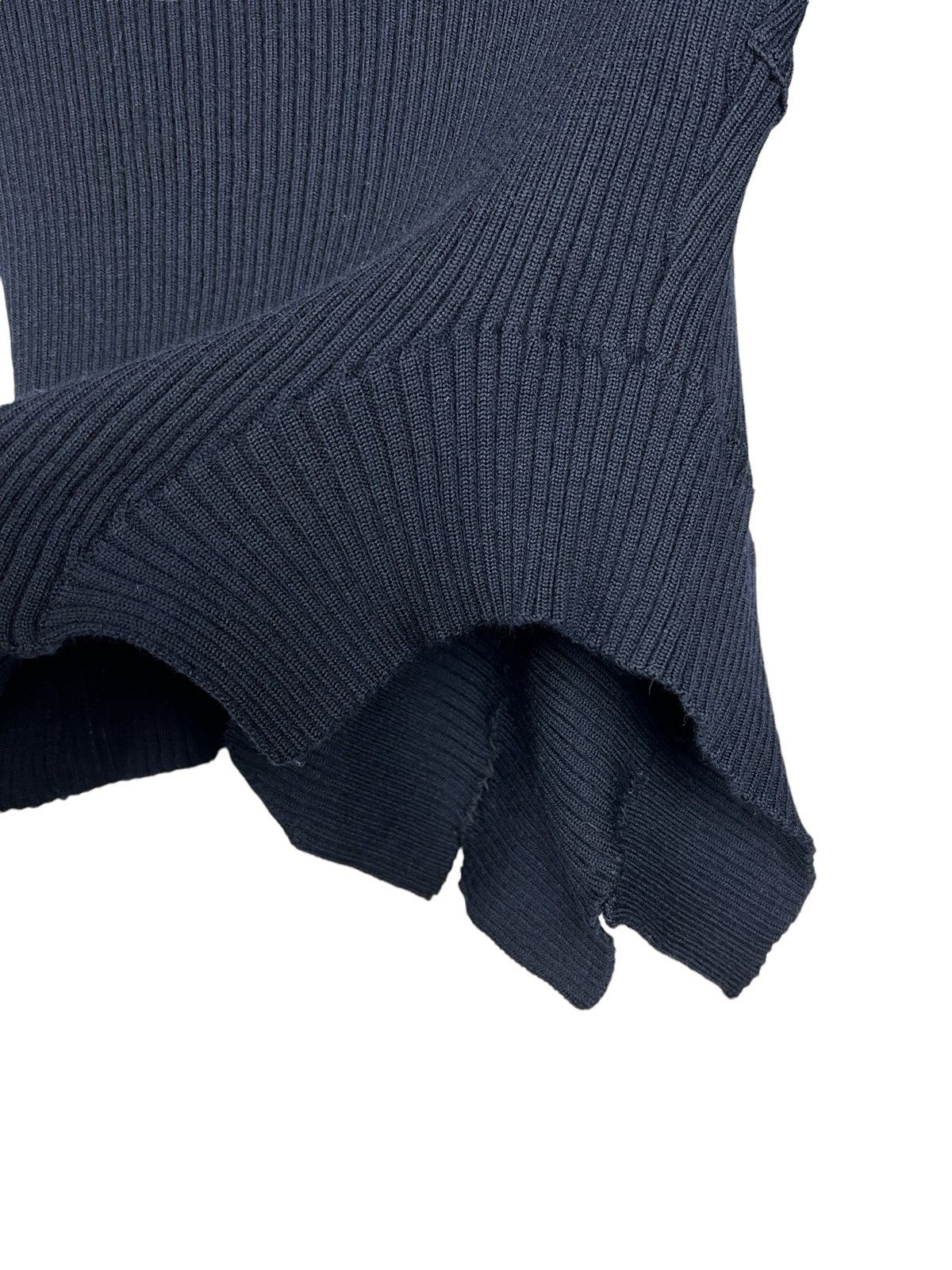 Marithe + Francois Girbaud Archive MFG Rebuild Asymmetrical Knit Sweater Size M / US 6-8 / IT 42-44 - 7 Thumbnail
