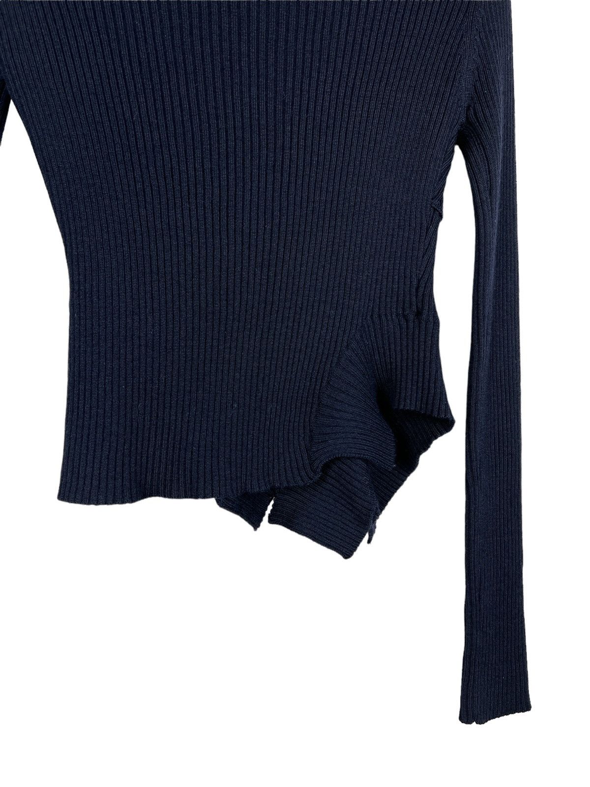 Marithe + Francois Girbaud Archive MFG Rebuild Asymmetrical Knit Sweater Size M / US 6-8 / IT 42-44 - 8 Thumbnail