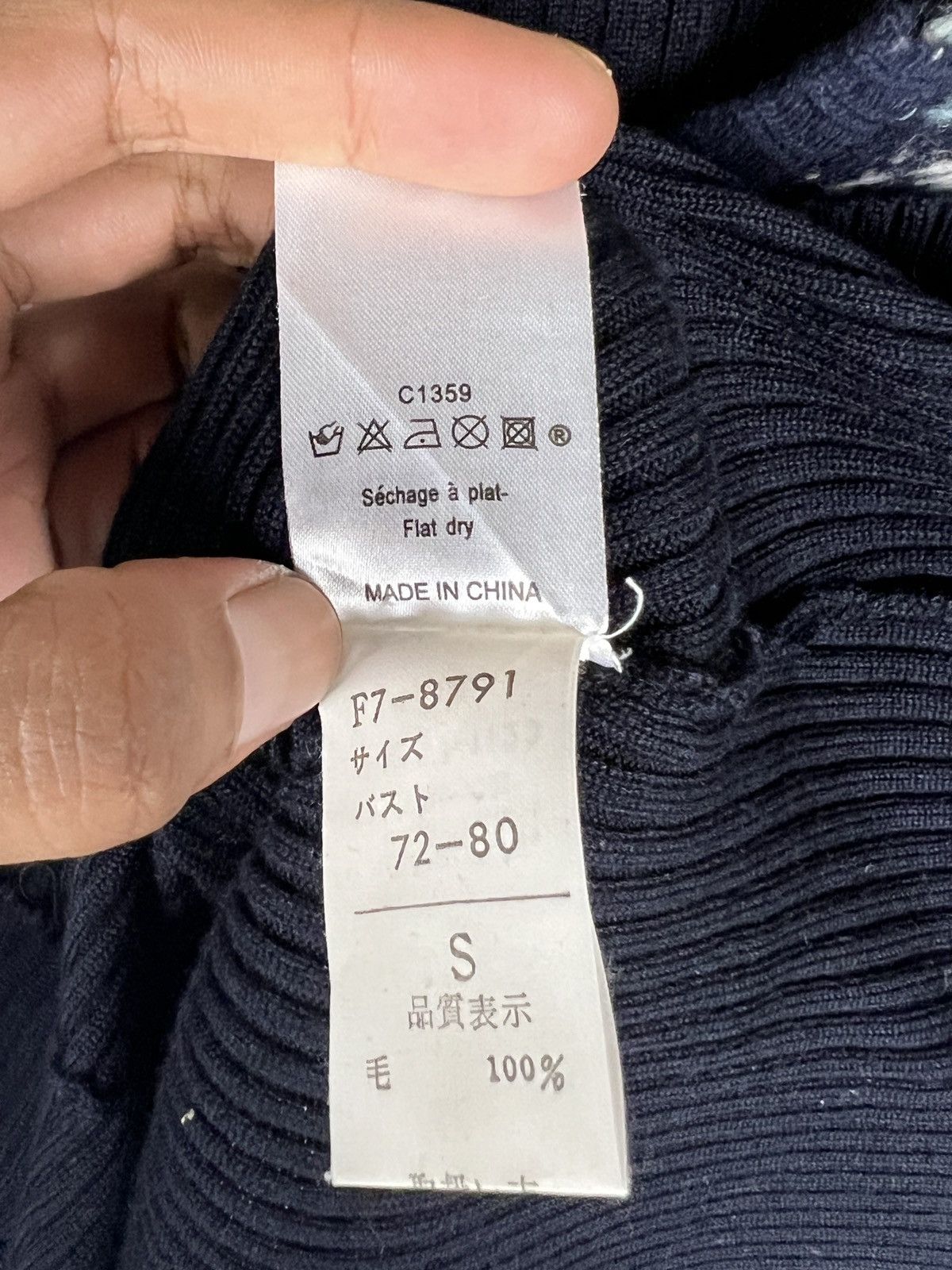 Marithe + Francois Girbaud Archive MFG Rebuild Asymmetrical Knit Sweater Size M / US 6-8 / IT 42-44 - 11 Thumbnail