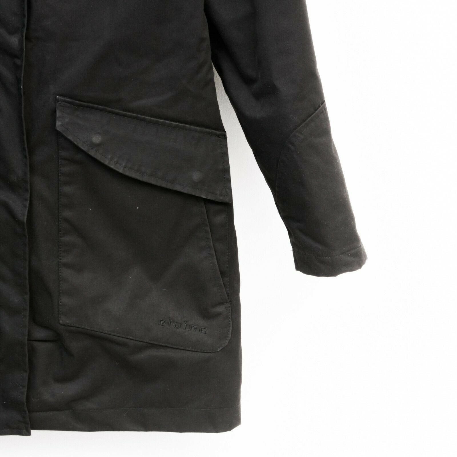 ELVINE Comfort Max Jacket Coat Overcoat Outdoors Hooded Padded Zip Size XS / US 0-2 / IT 36-38 - 4 Thumbnail