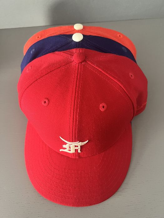 New Era Fear of God Essentials New Era Fitted Caps LOT 7 5/8 | Grailed