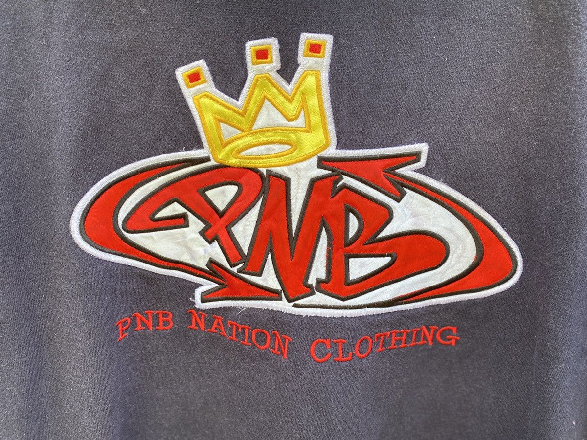 Vintage Vintage 00s PNB Nation Kingpin NYC Streetwear Hoodie Size US XL / EU 56 / 4 - 7 Thumbnail