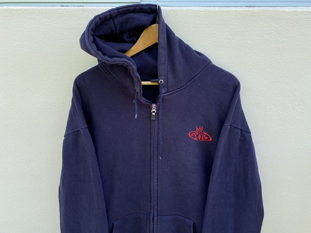 Vintage Vintage 00s PNB Nation Kingpin NYC Streetwear Hoodie Size US XL / EU 56 / 4 - 2 Thumbnail