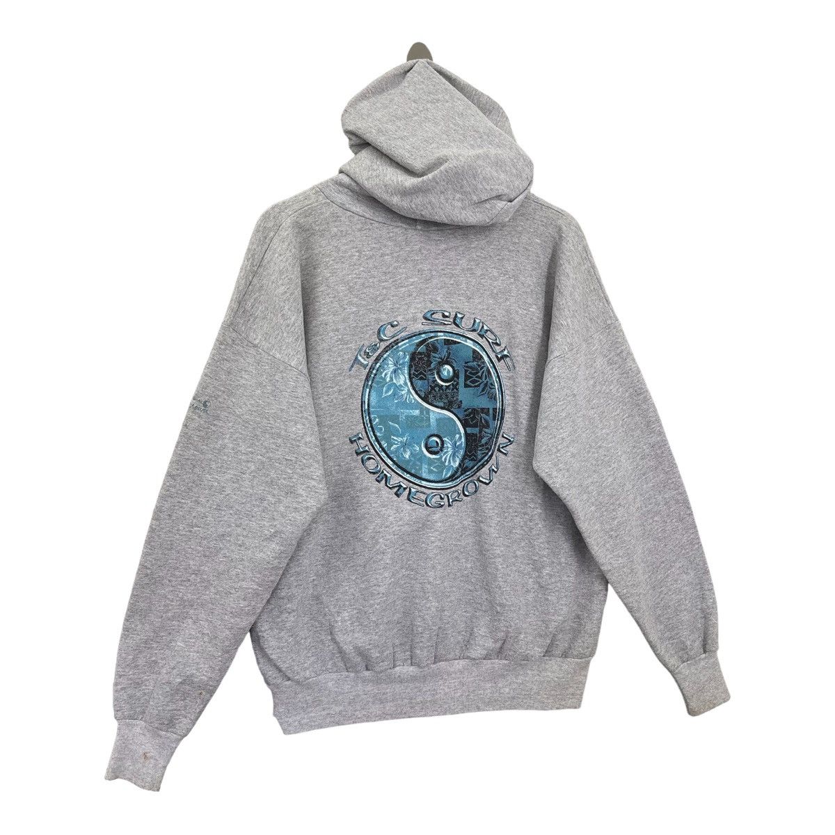 Vintage Vintage 90s Town & Country Big Logo Pullover Hoodies Size M Size US M / EU 48-50 / 2 - 2 Thumbnail