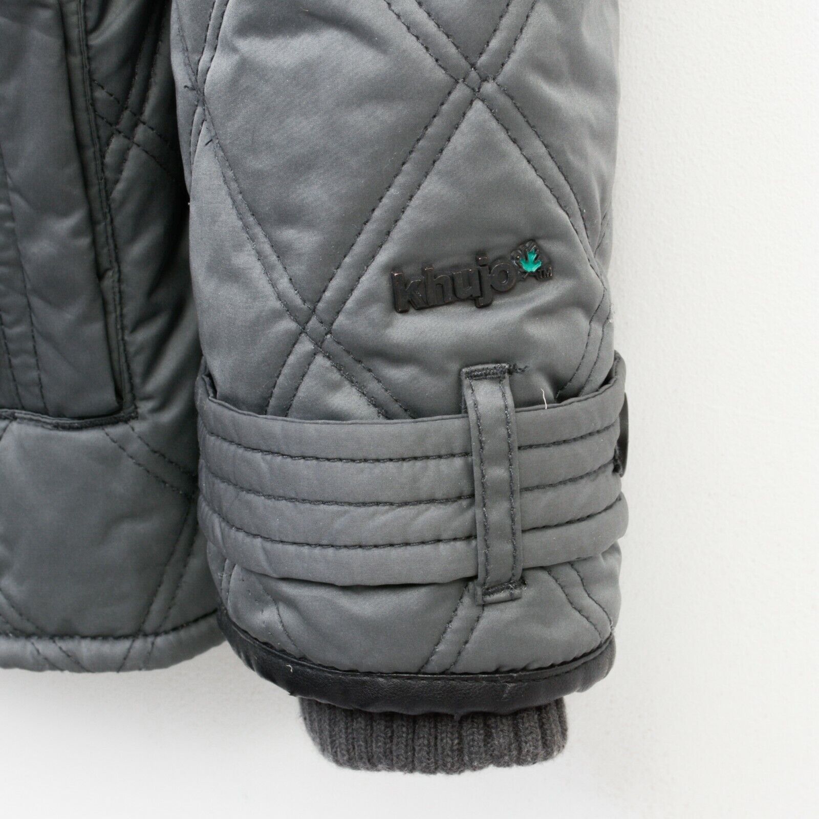 khujo Brooklyn With Inner Jacket Genuine Padded Quilted Coat Zip Size XL / US 12-14 / IT 48-50 - 6 Thumbnail