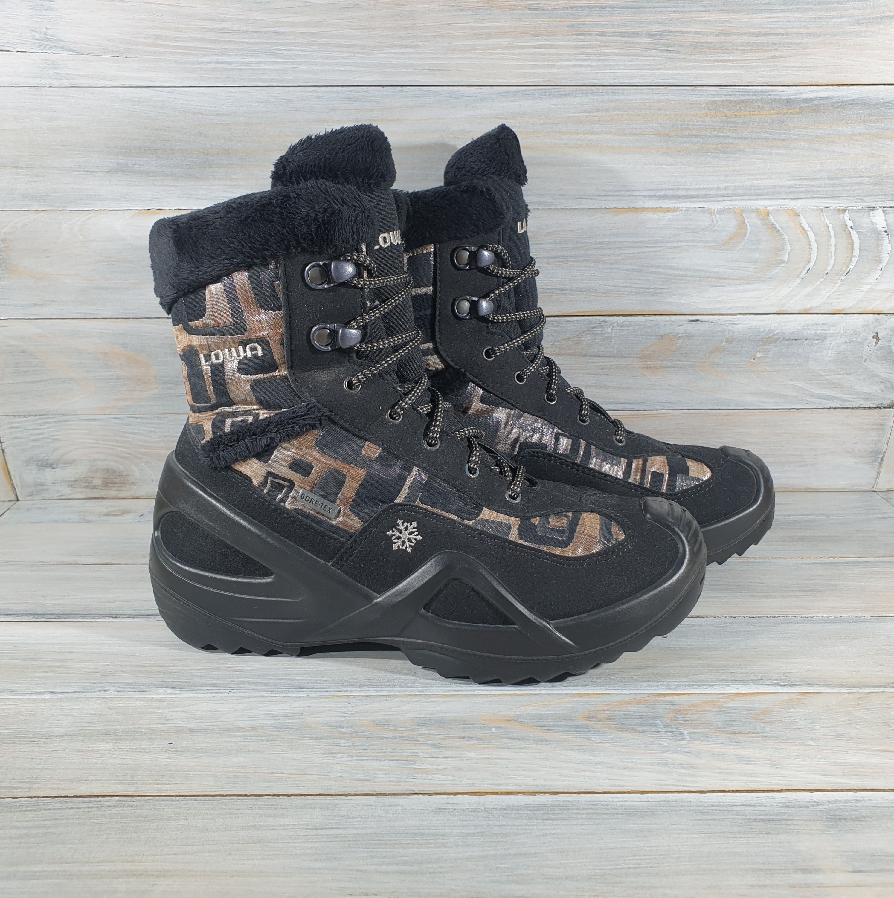 Goretex Lowa AL-S 449 Carezza GTX Ws Gore-Tex Women's Winter Boots Size US 6 / IT 36 - 1 Thumbnail