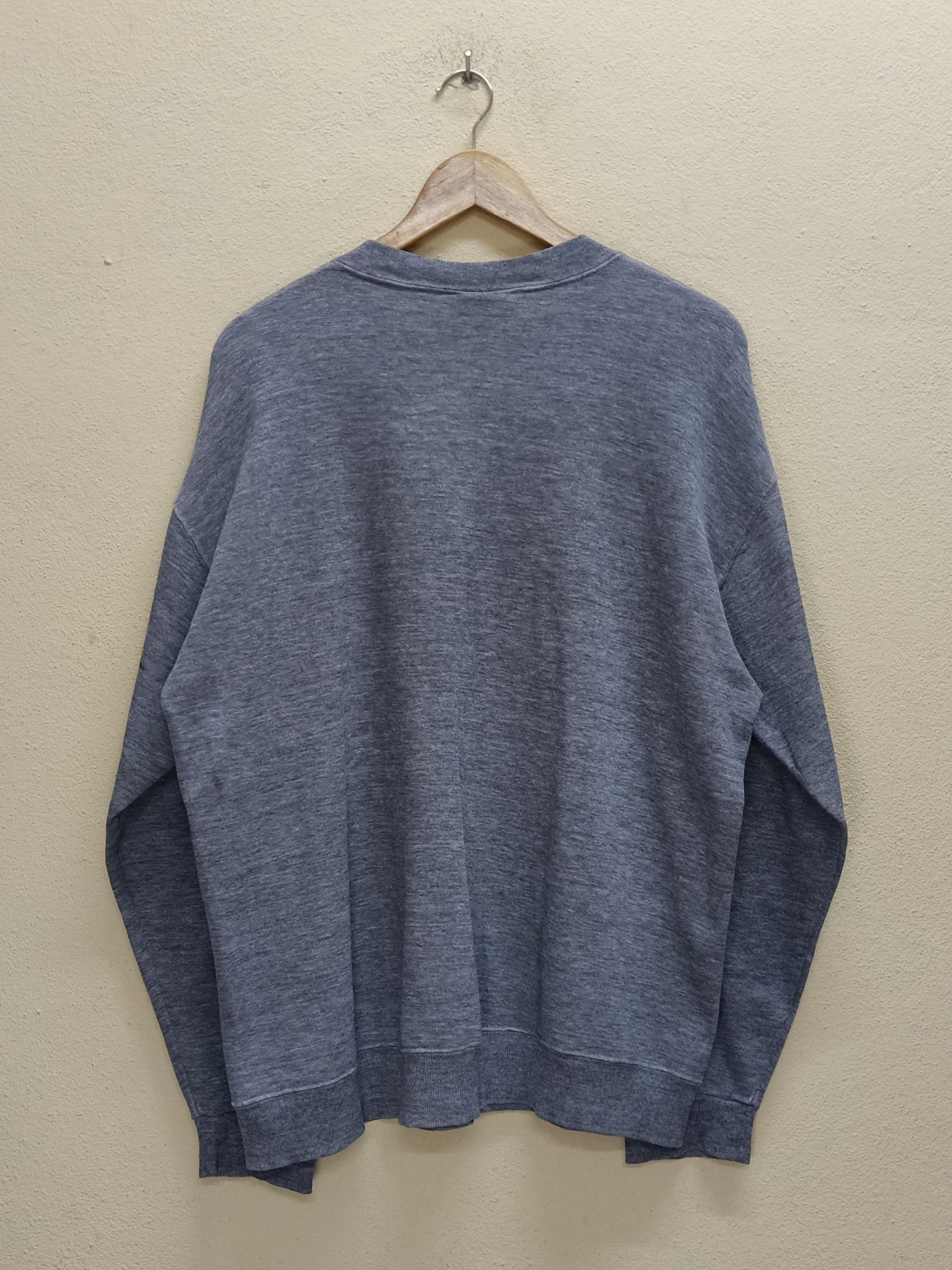 Russell Athletic × Vintage 90's RUSSELL ATHLETIC Vintage Made In USA Gray Sweatshirt Size US XL / EU 56 / 4 - 2 Thumbnail