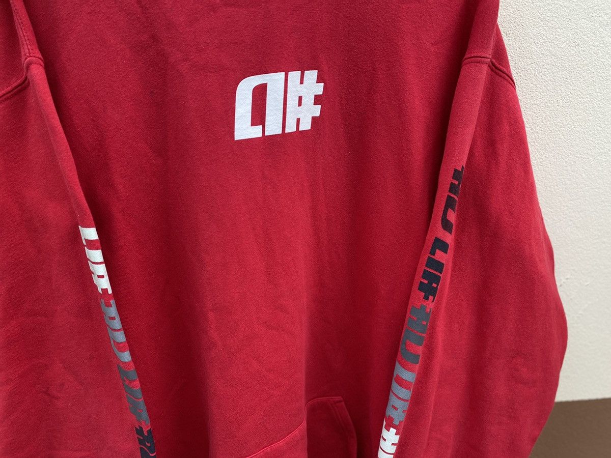 Alphanumeric × Vintage Vintage 90s Alphanumeric OG Logo Hoodie Size US XL / EU 56 / 4 - 4 Thumbnail