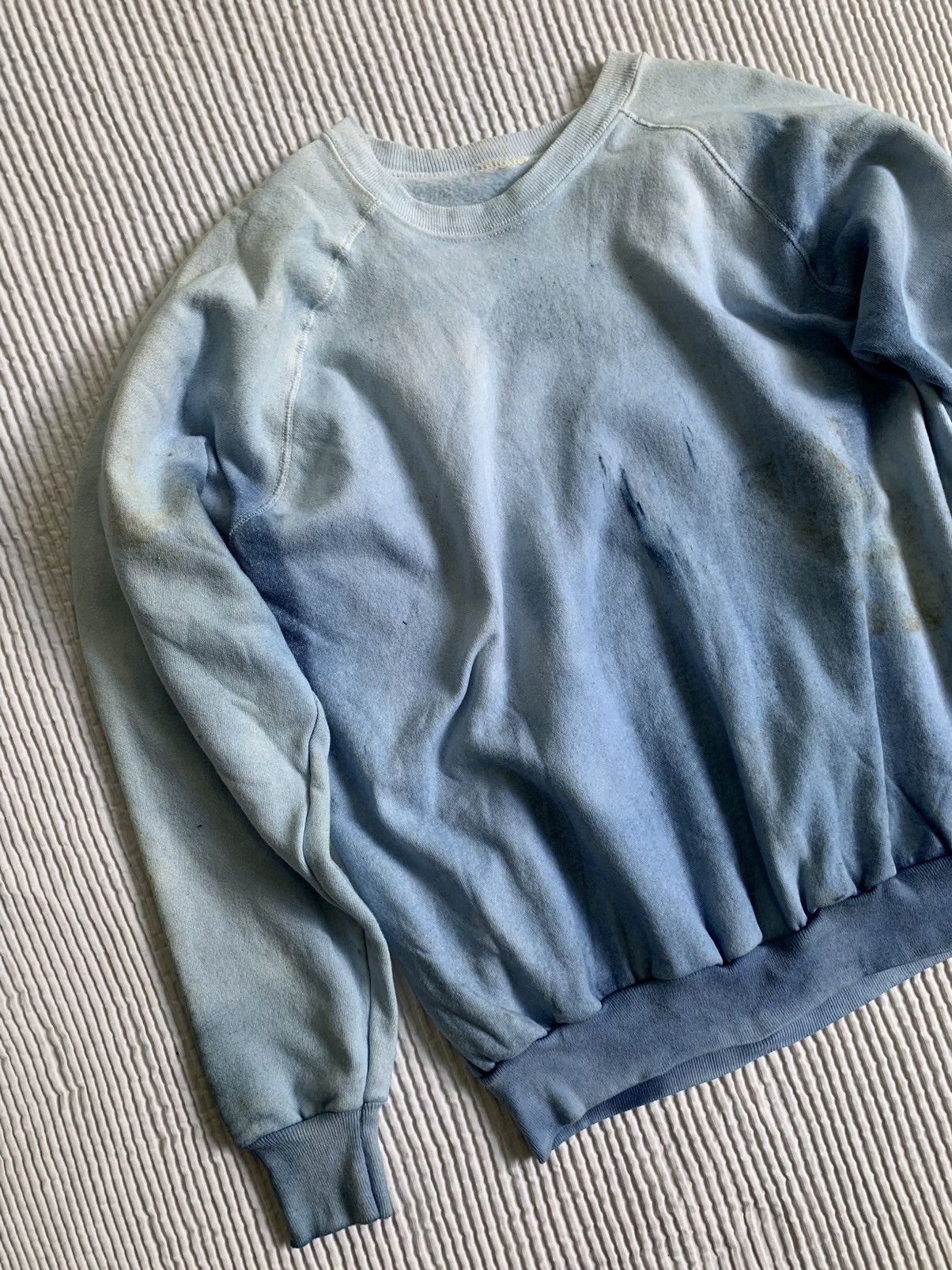 Indigo Faded Gradient Indigo Crewneck Size US M / EU 48-50 / 2 - 4 Thumbnail