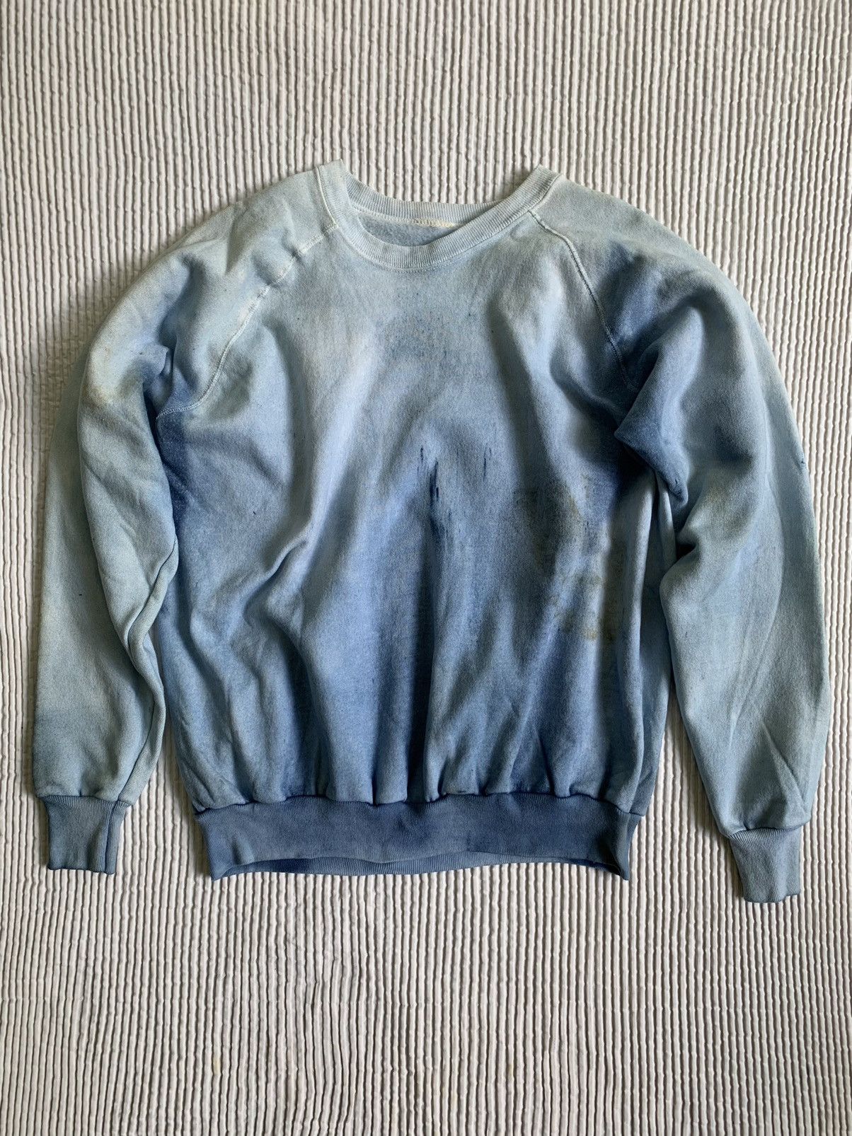 Indigo Faded Gradient Indigo Crewneck Size US M / EU 48-50 / 2 - 10 Thumbnail