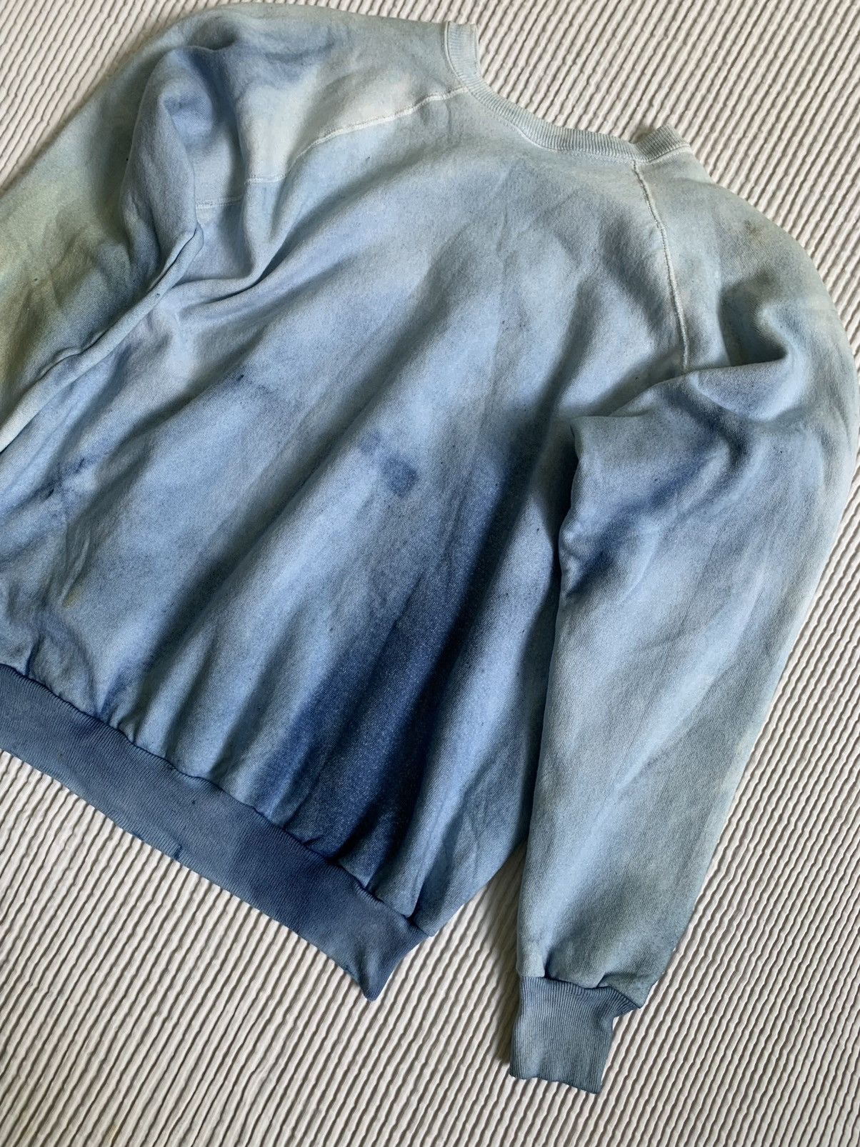 Indigo Faded Gradient Indigo Crewneck Size US M / EU 48-50 / 2 - 14 Thumbnail