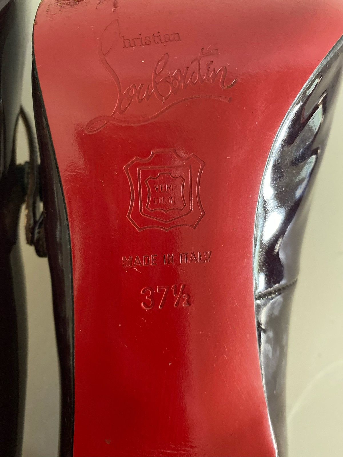Christian Louboutin Christian Louboutin Vero Cuoio Heels Grailed