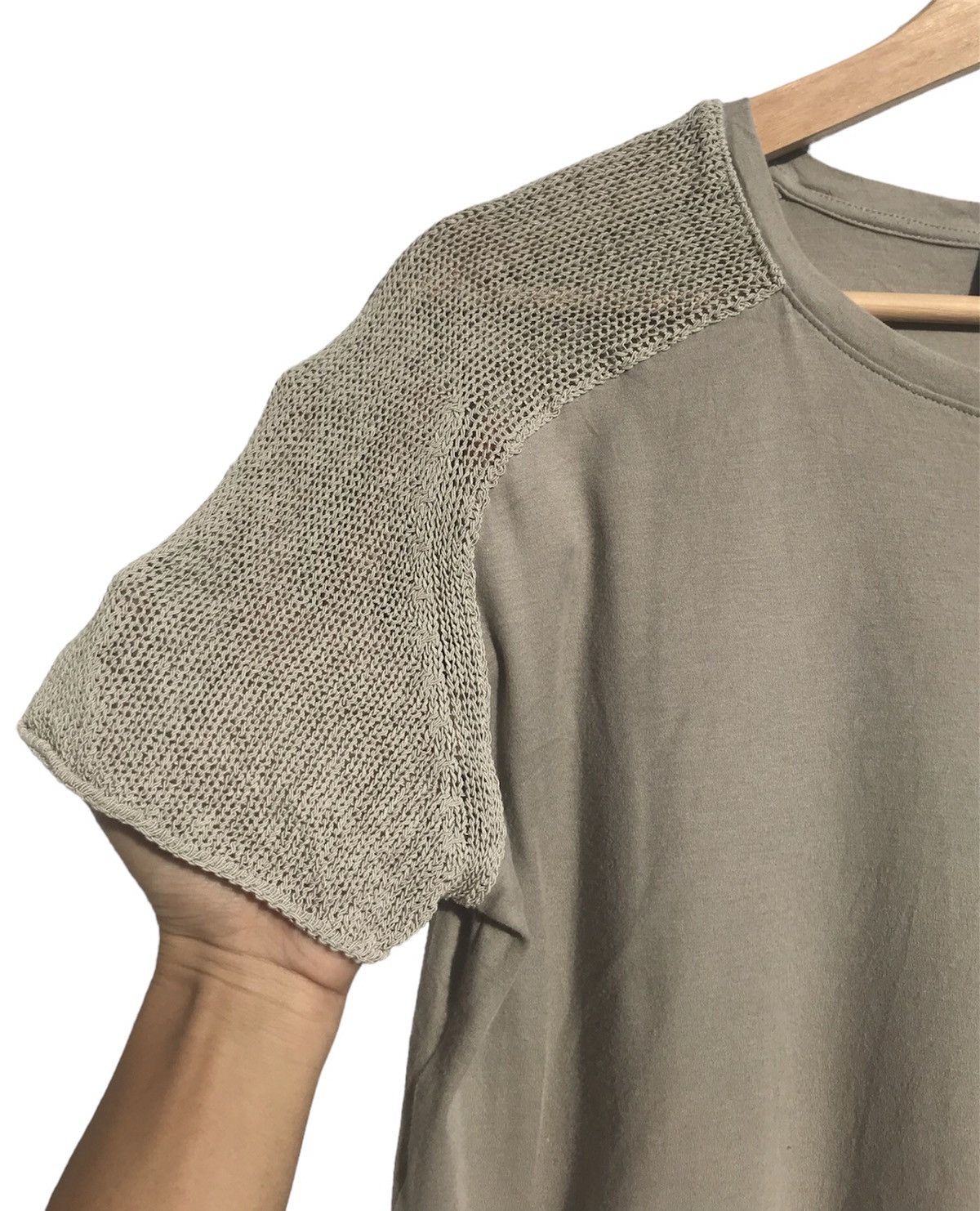 Aran Isles Knitwear Cividini Italian Luxury Knit Sleeve Top Size M / US 6-8 / IT 42-44 - 3 Thumbnail