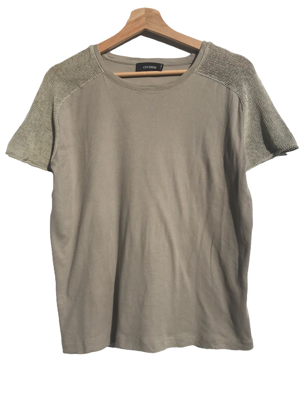 Cividini Italian Luxury Knit Sleeve Top