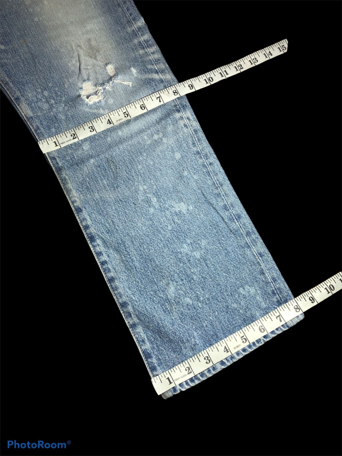 Bleach BLEACHED⚡️⚡️RNA INC DISTRESSED DENIM Size US 32 / EU 48 - 6 Thumbnail