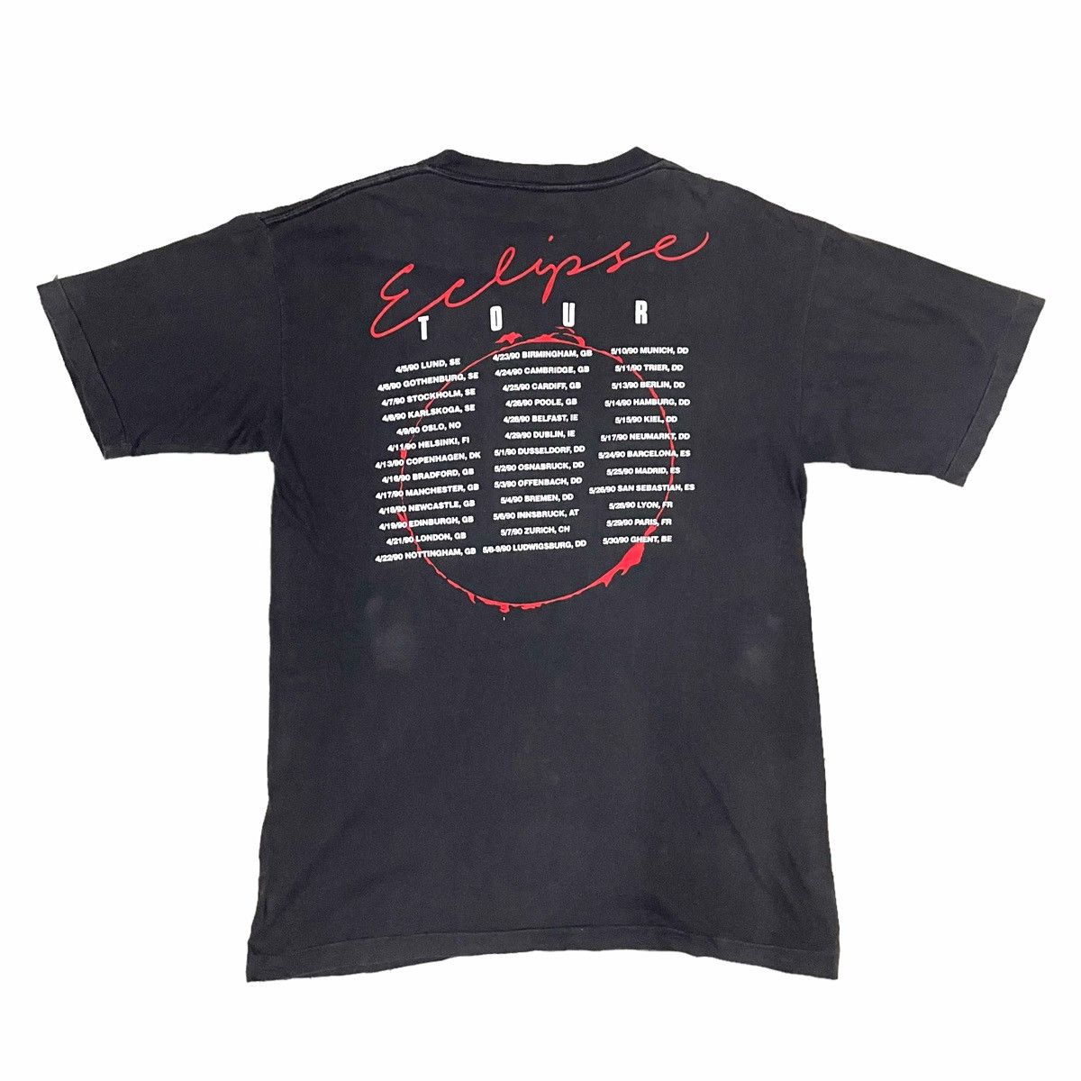 Band Tees × Vintage Rare‼️ Vintage YNGWIE MALMSTEEN 90s tour tshirt Size US L / EU 52-54 / 3 - 7 Thumbnail