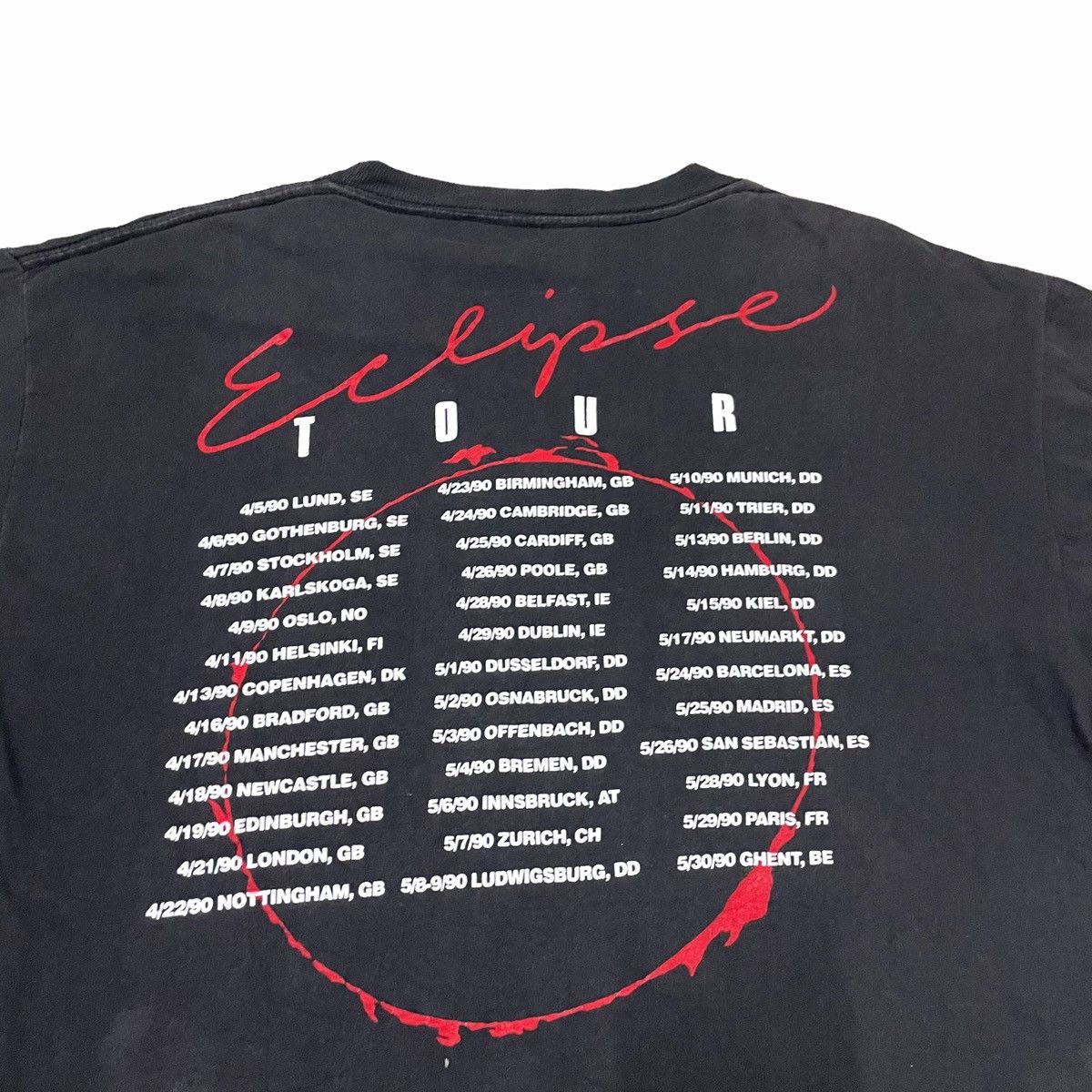 Band Tees × Vintage Rare‼️ Vintage YNGWIE MALMSTEEN 90s tour tshirt Size US L / EU 52-54 / 3 - 8 Thumbnail