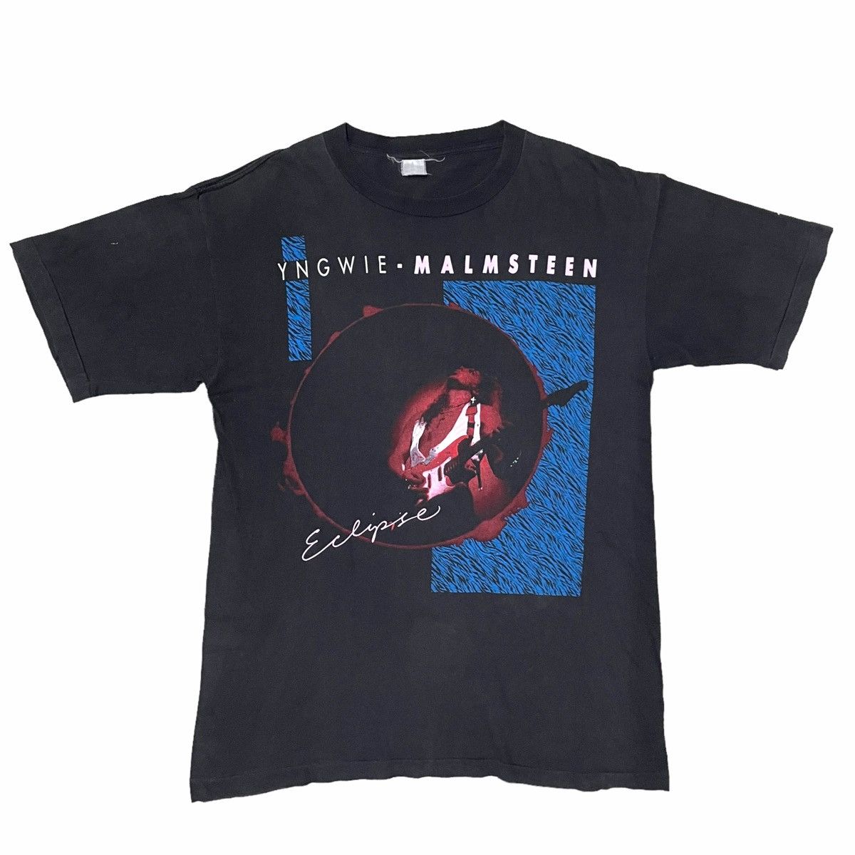 Band Tees × Vintage Vintage Yngwie Malmsteen 1990 Shirt