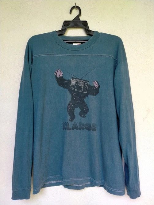 Japanese Brand × X-LARGE Vintage X-Large T-shirt long sleeve Size US M / EU 48-50 / 2 - 1 Thumbnail