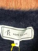 Homespun Knitwear × Japanese Brand × Solid and Striped Rope Picnic stripe PUrple BLue Mohair Knitwear Size US L / EU 52-54 / 3 - 12 Thumbnail