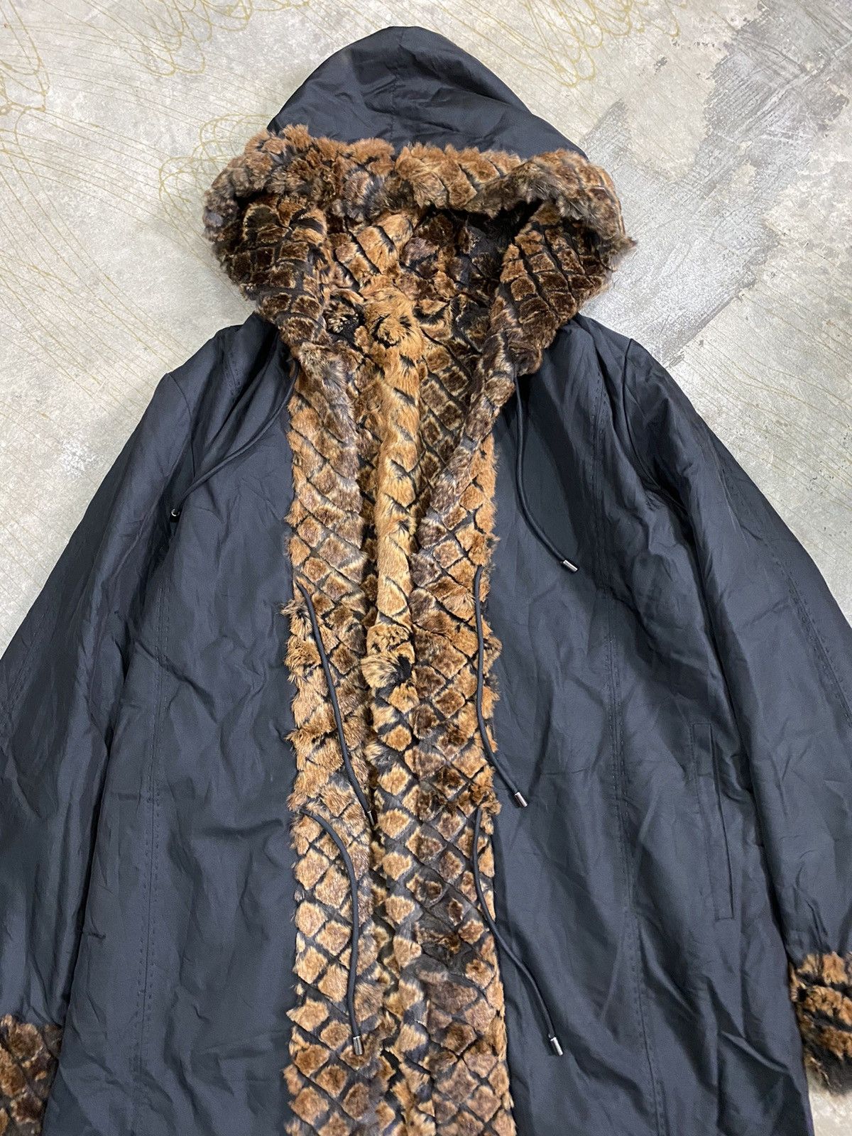 Japanese Brand 90s iandi Made In Italy reversible saggy fur heavy parka Size US M / EU 48-50 / 2 - 10 Thumbnail