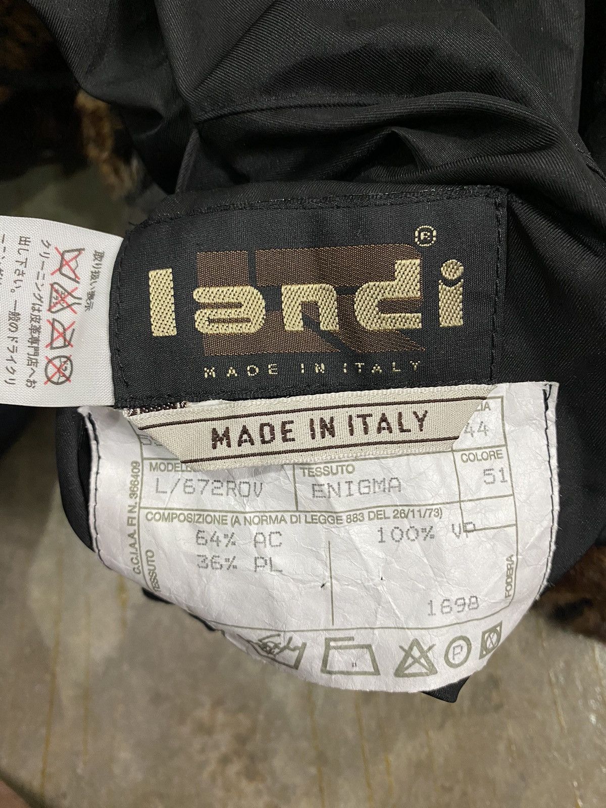 Japanese Brand 90s iandi Made In Italy reversible saggy fur heavy parka Size US M / EU 48-50 / 2 - 14 Thumbnail