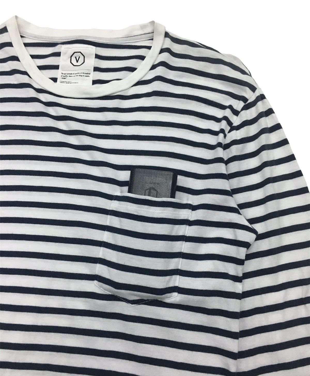 Visvim Visvim Striped Longsleeve Pocket Tee Size US M / EU 48-50 / 2 - 3 Thumbnail