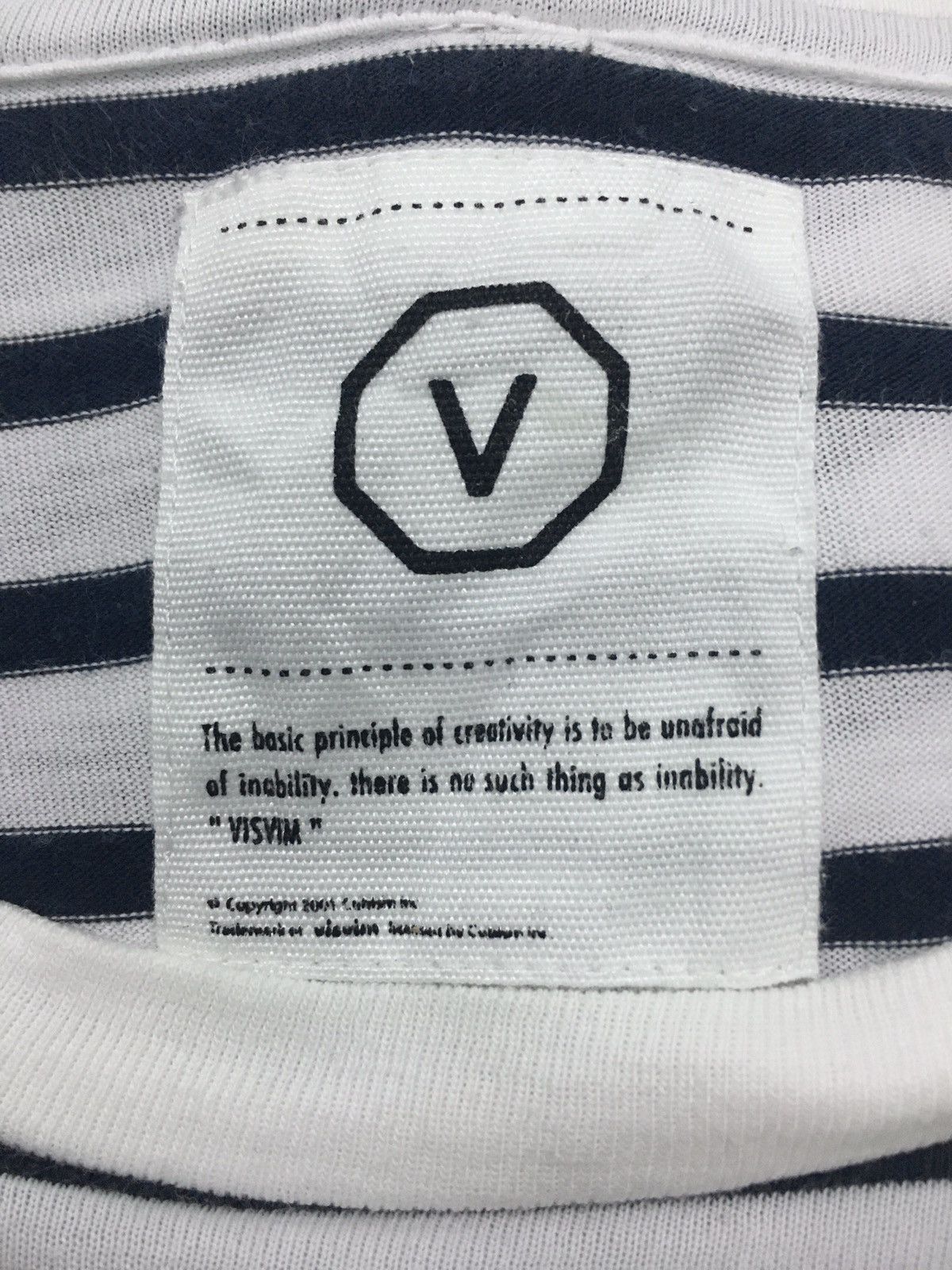 Visvim Visvim Striped Longsleeve Pocket Tee Size US M / EU 48-50 / 2 - 4 Thumbnail