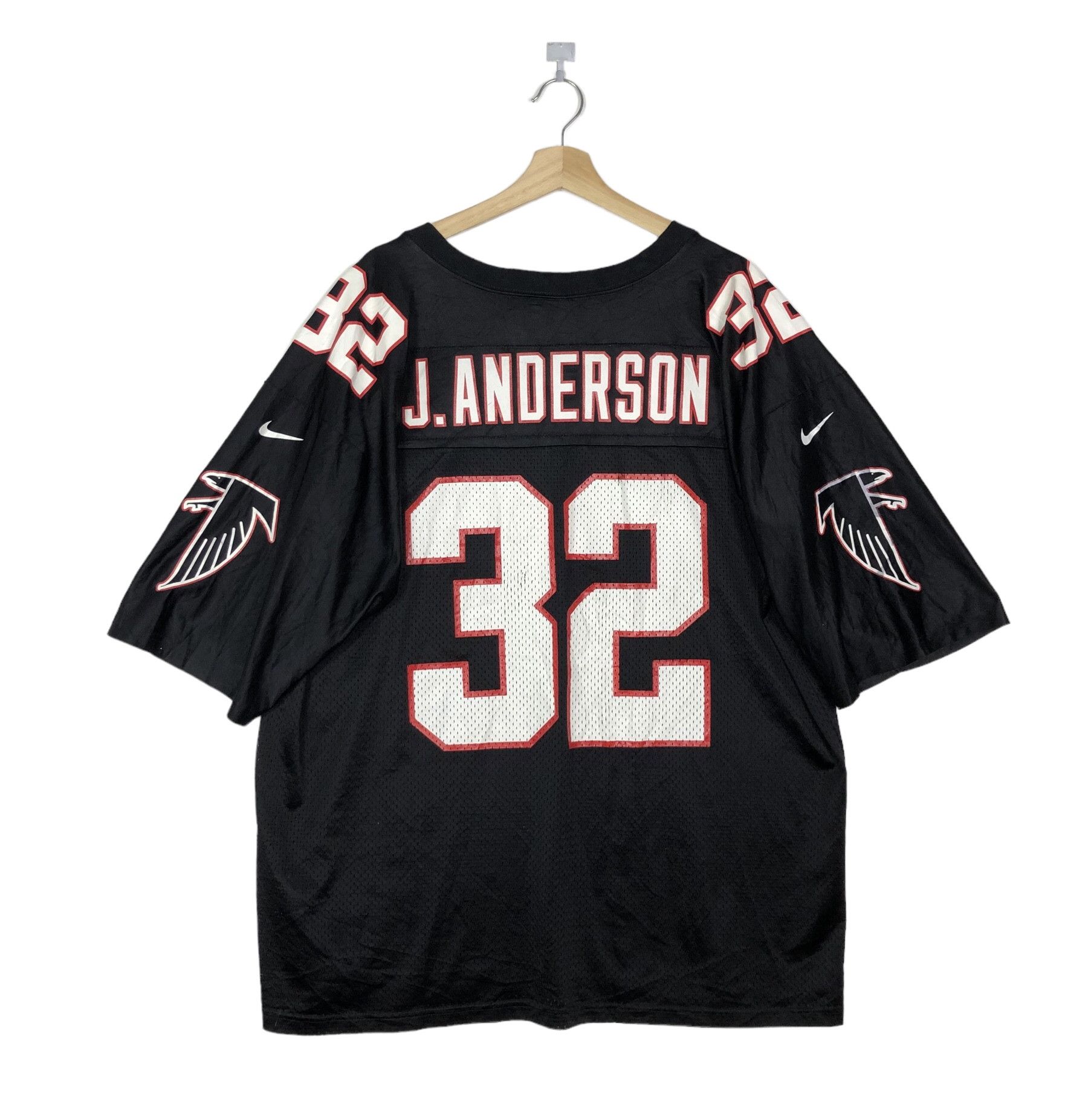 NFL × Nike × Vintage VINTAGE 90’S MADE USA NIKE JAMAL ANDERSON FALCONS JERSEY Size US XXL / EU 58 / 5 - 1 Thumbnail