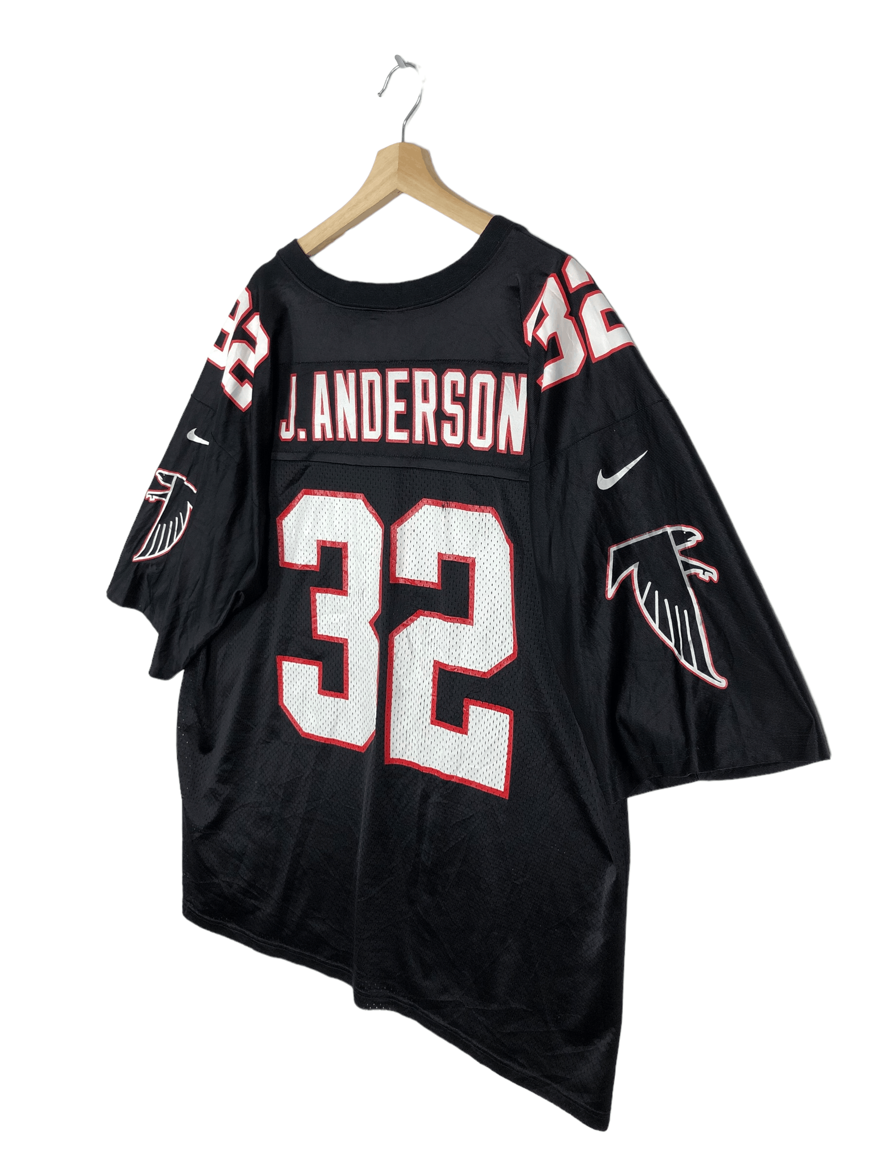 NFL × Nike × Vintage VINTAGE 90’S MADE USA NIKE JAMAL ANDERSON FALCONS JERSEY Size US XXL / EU 58 / 5 - 5 Thumbnail