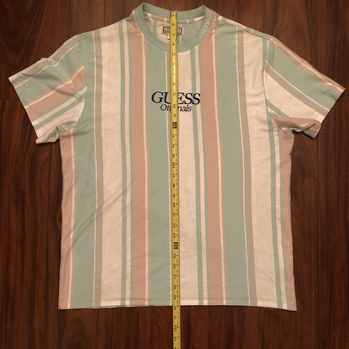 Guess Guess originals vintage style Retro Casual Striped Shirt M Size US M / EU 48-50 / 2 - 3 Thumbnail