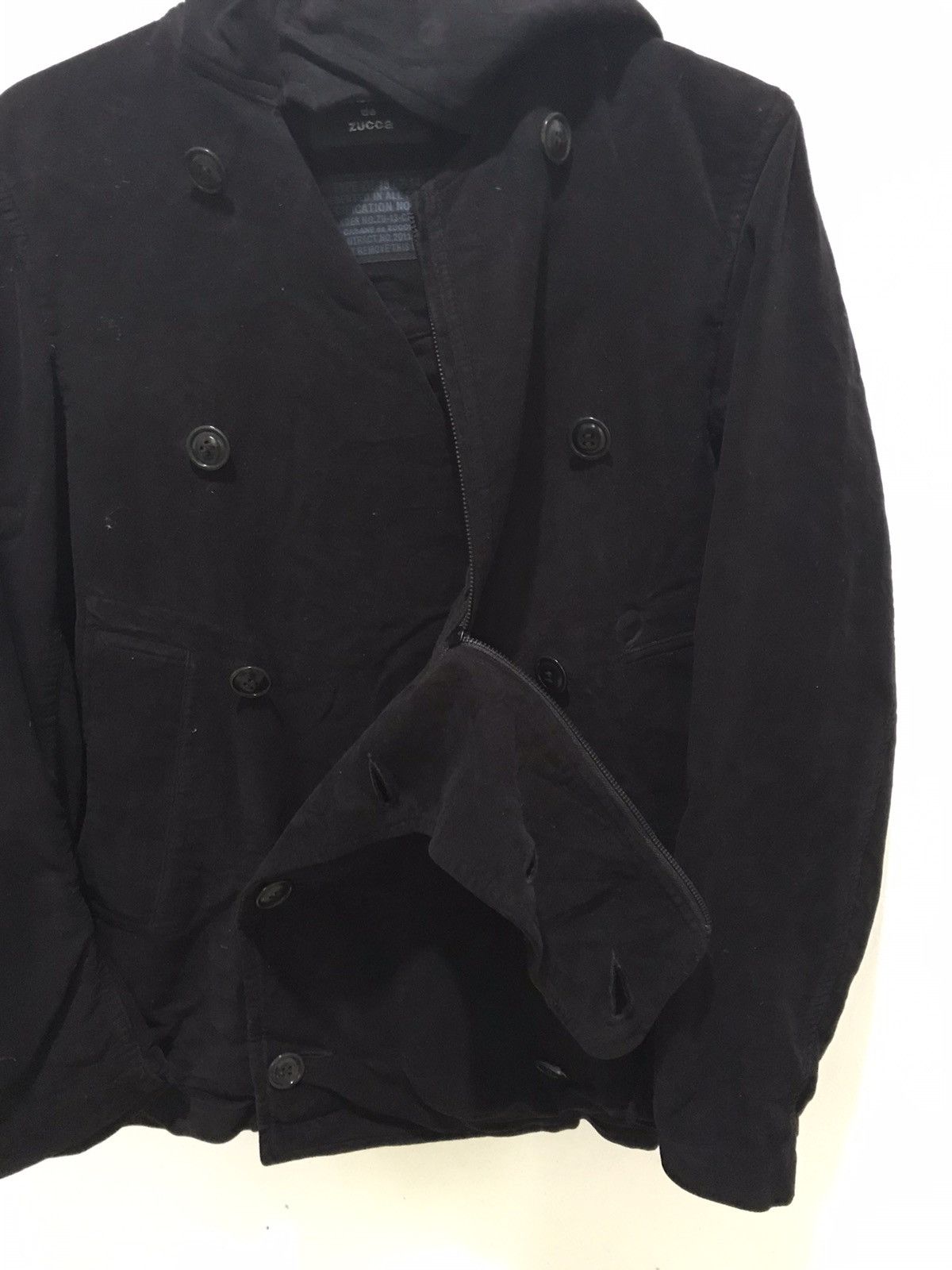 CABANE de ZUCCa × Japanese Brand CABANE DE ZUCCA CASUAL JACKET WITH HODDIES HALF ZIPPER Size US M / EU 48-50 / 2 - 6 Thumbnail