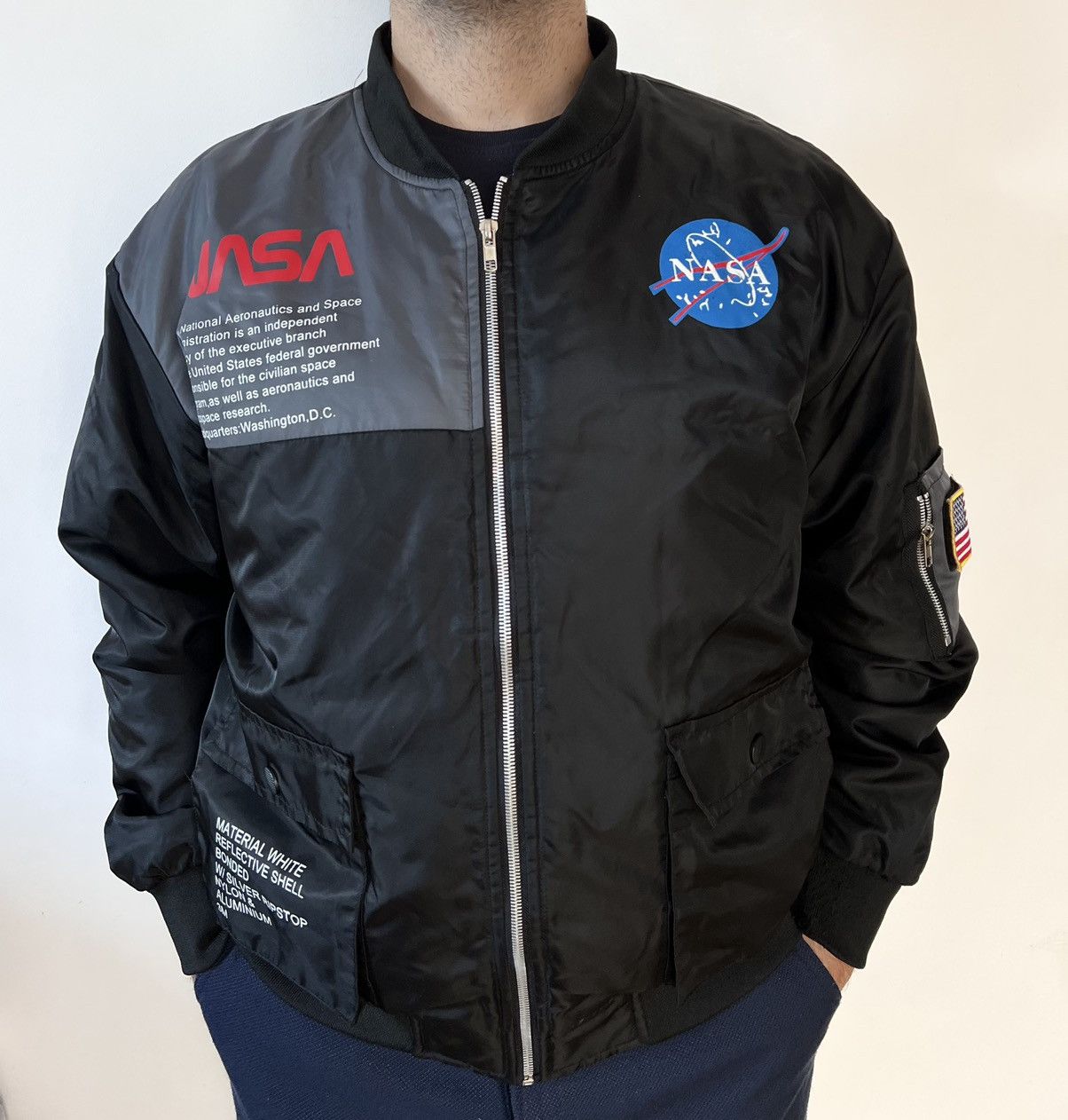 Vintage NASA on sale jacket