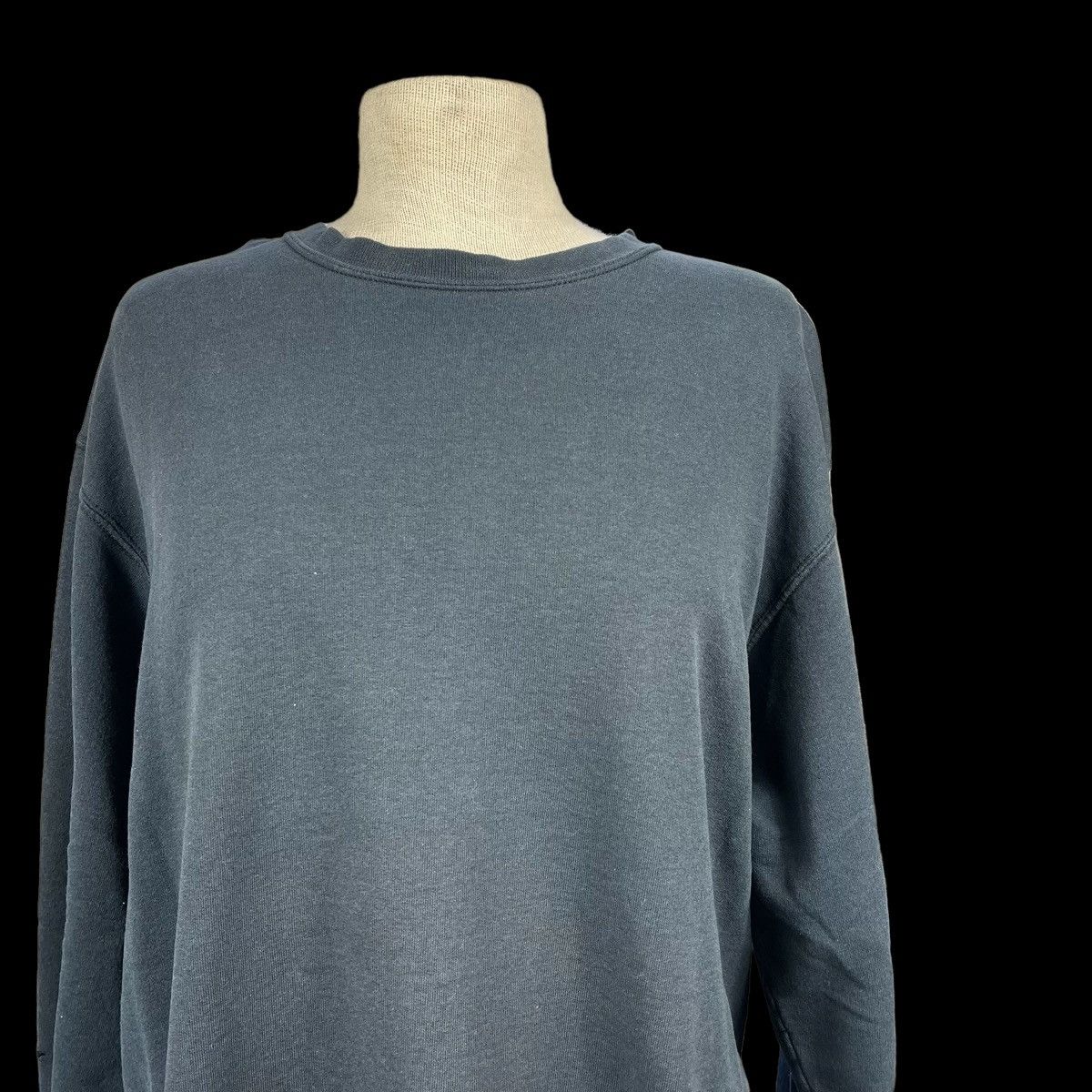 Vintage Vintage Sun Fade Black Crewneck Size L 90’s Y2K Paint Grailed