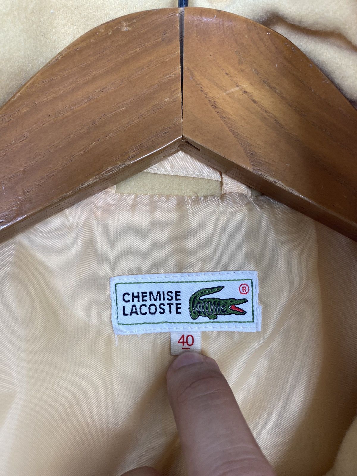 Lacoste Rare‼️ Vintage Lacoste Wool Jacket Made in Japan Size L / US 10 / IT 46 - 6 Thumbnail