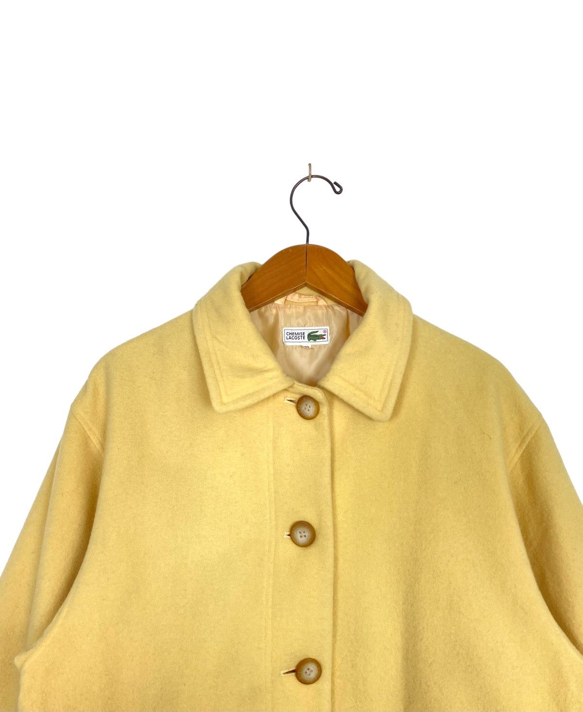 Lacoste Rare‼️ Vintage Lacoste Wool Jacket Made in Japan Size L / US 10 / IT 46 - 3 Thumbnail