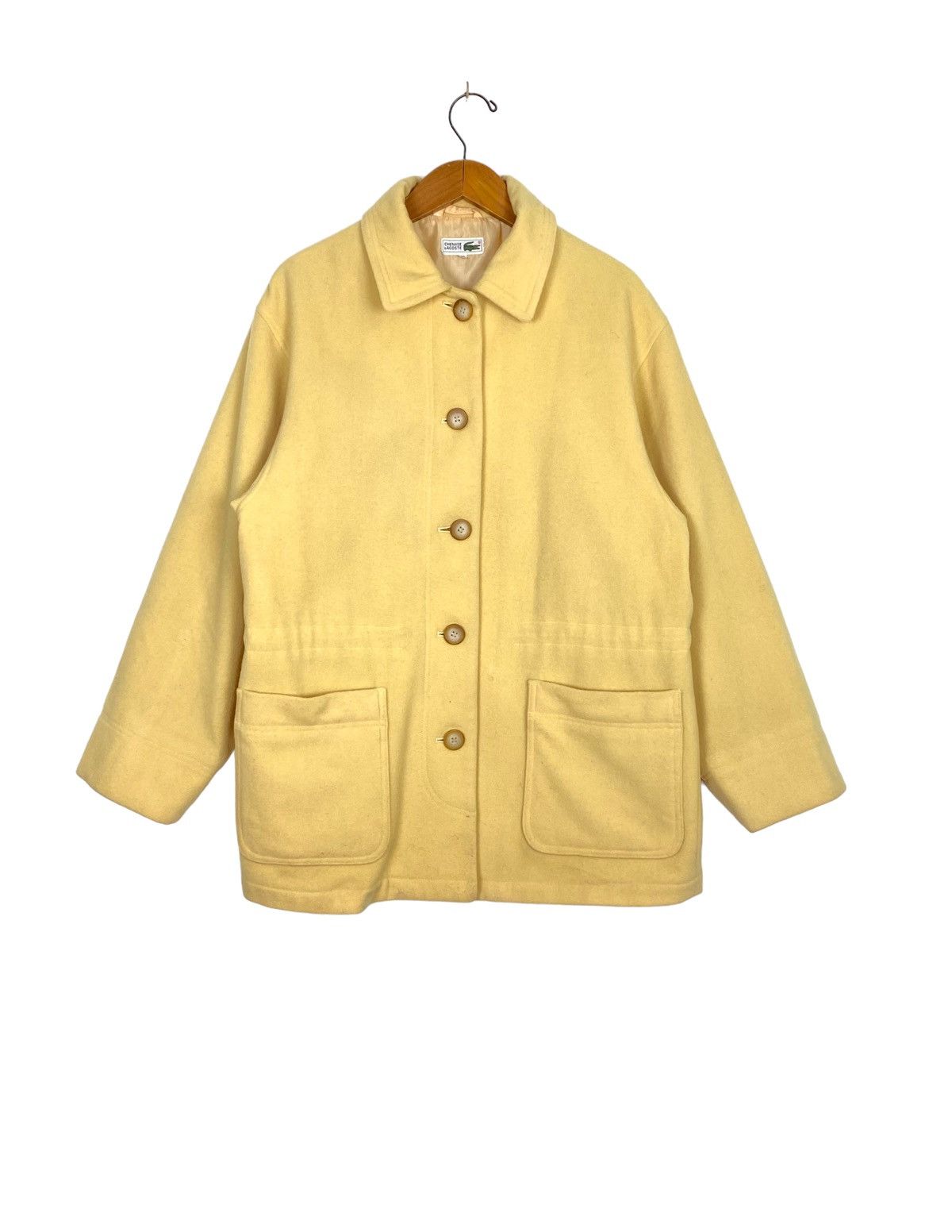 Lacoste Rare‼️ Vintage Lacoste Wool Jacket Made in Japan Size L / US 10 / IT 46 - 1 Thumbnail