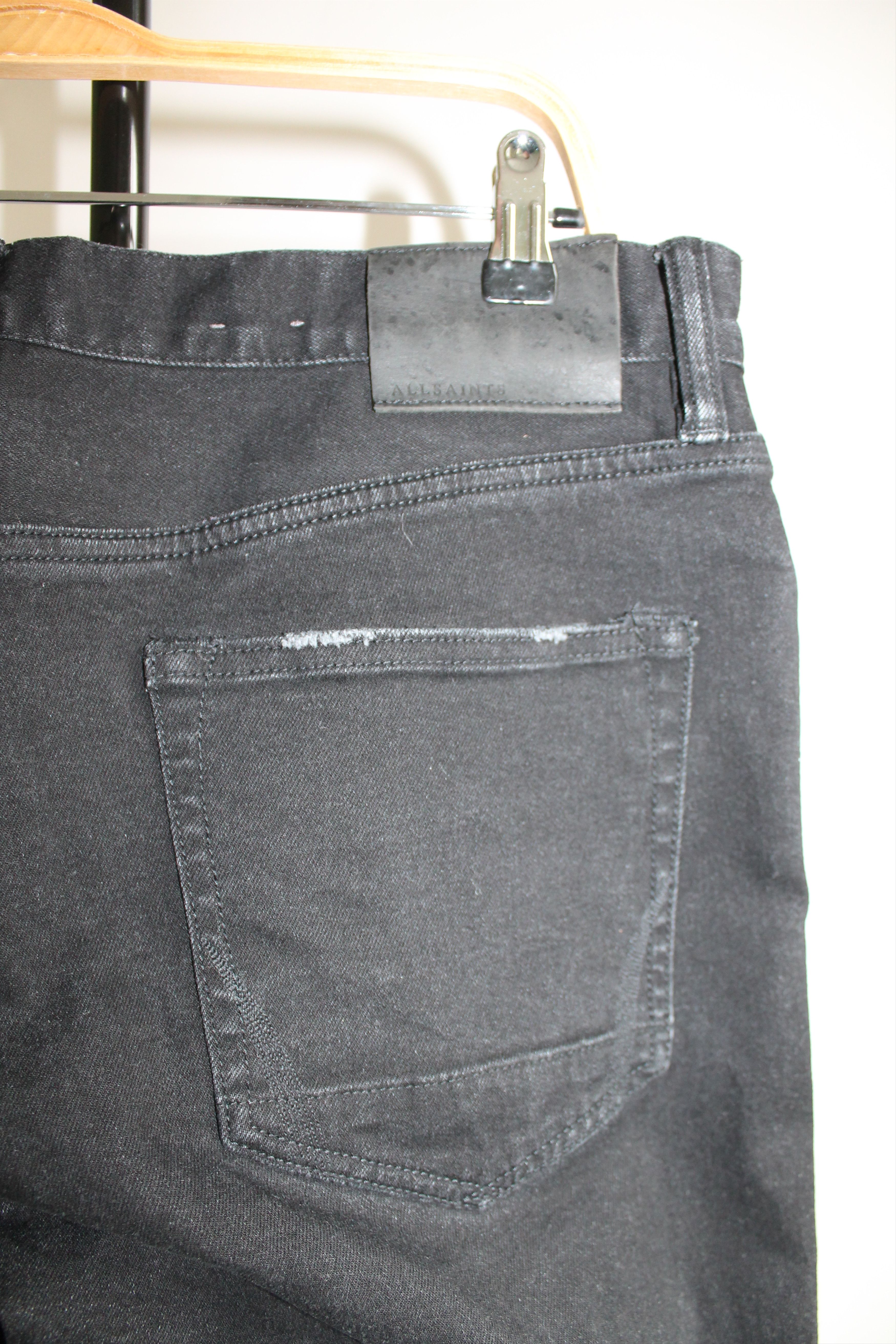 Allsaints Allsaints Reed Stretch Denim Pants Size US 33 - 5 Thumbnail