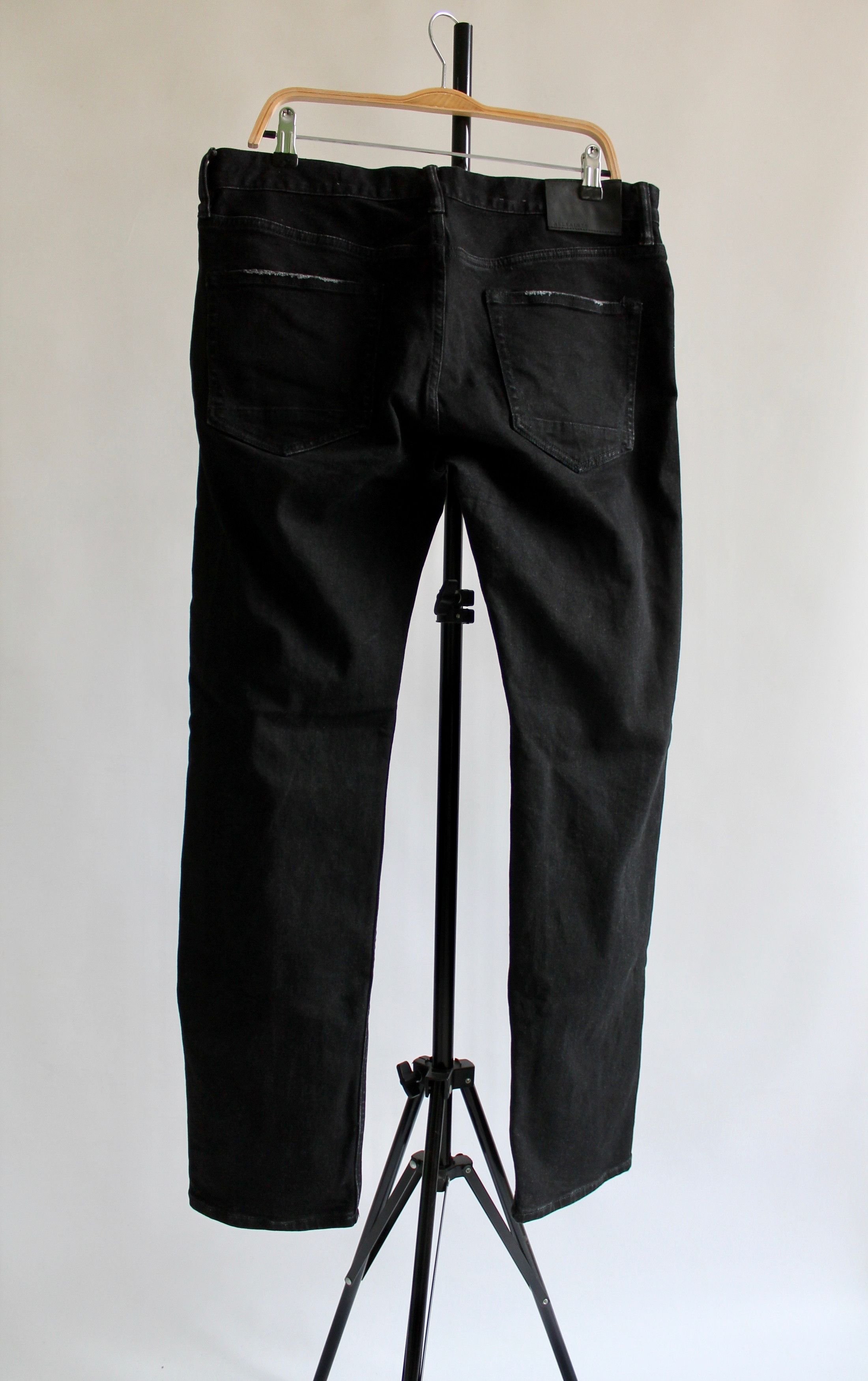 Allsaints Allsaints Reed Stretch Denim Pants Size US 33 - 4 Thumbnail