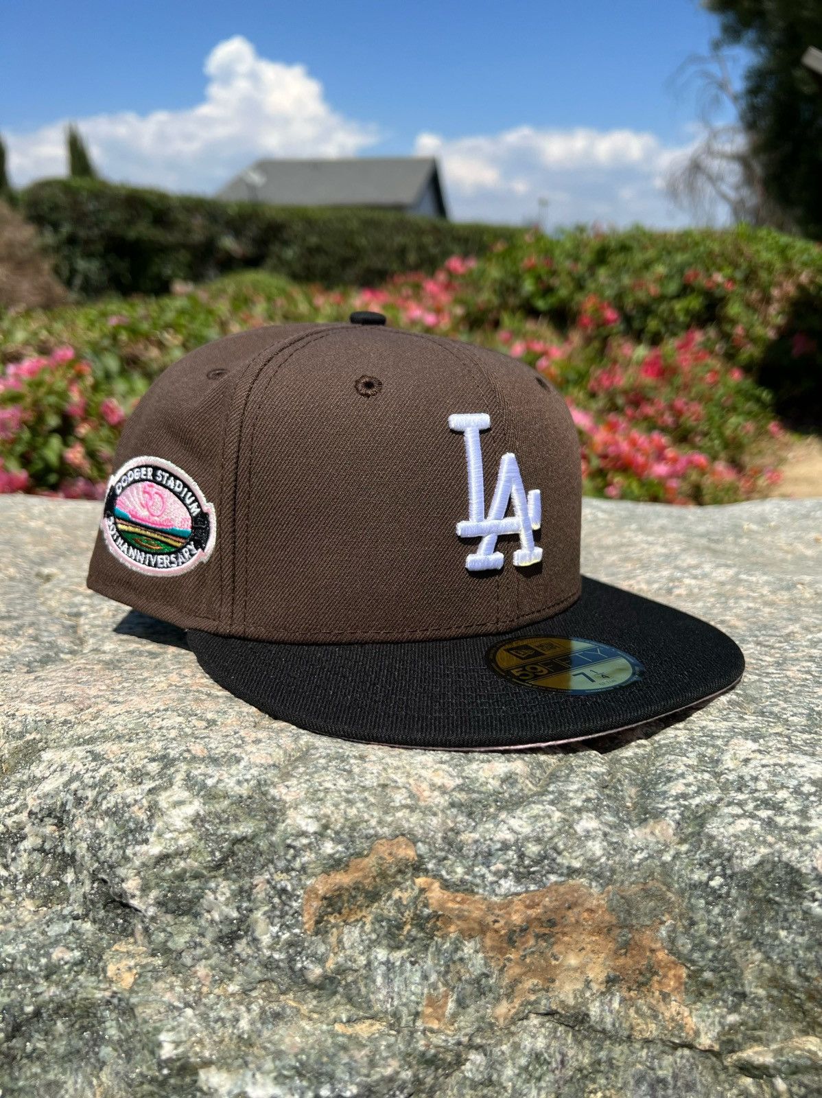 7 1/4 LOS ANGELES DODGERS MOCHA 50TH ANNIV. MAG PARK INSPO