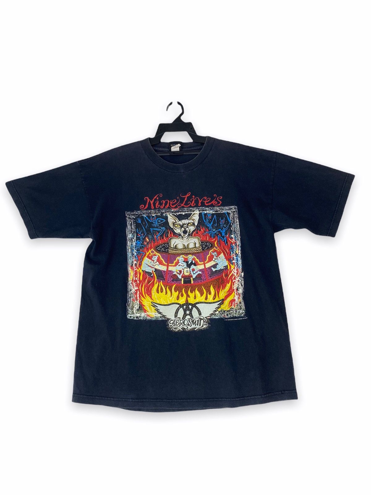 Band Tees Vintage rare 1997 Aerosmith Size US XL / EU 56 / 4 - 1 Thumbnail
