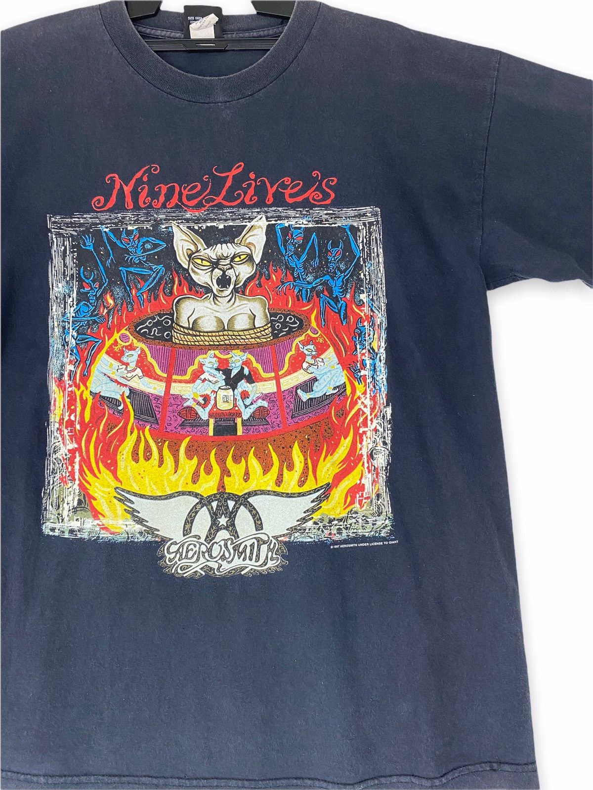 Band Tees Vintage rare 1997 Aerosmith Size US XL / EU 56 / 4 - 3 Thumbnail