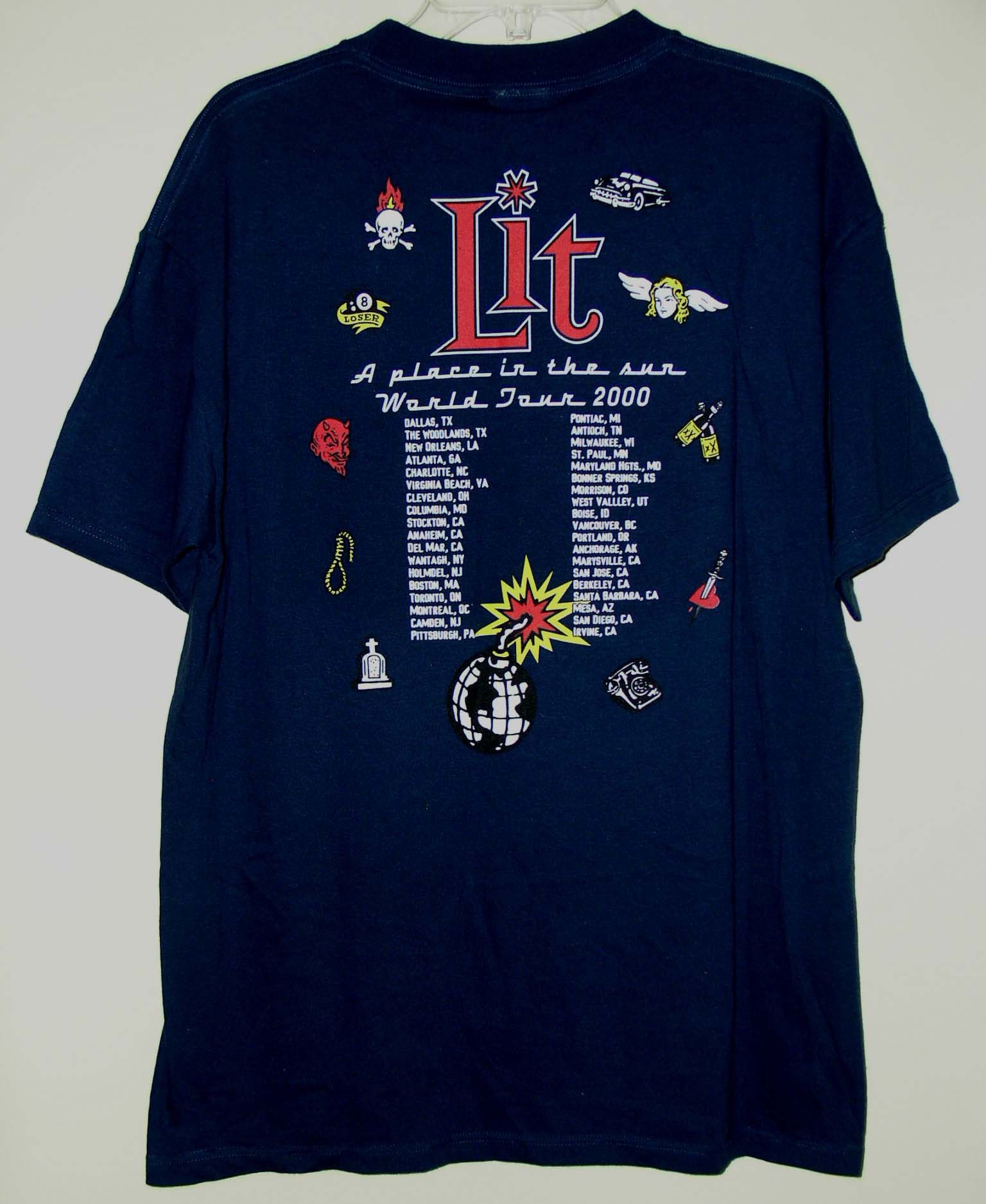 Lit band t shirt hotsell